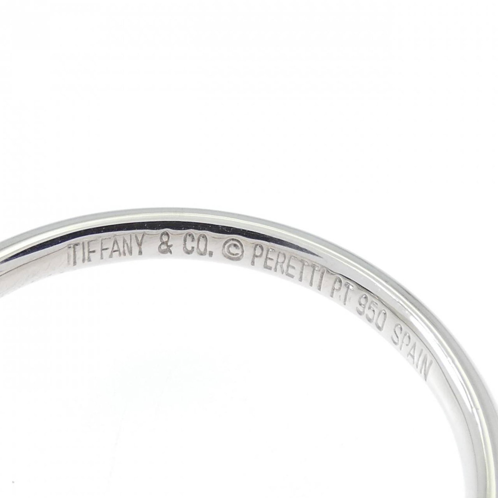 Tiffany platinum ring band - 4
