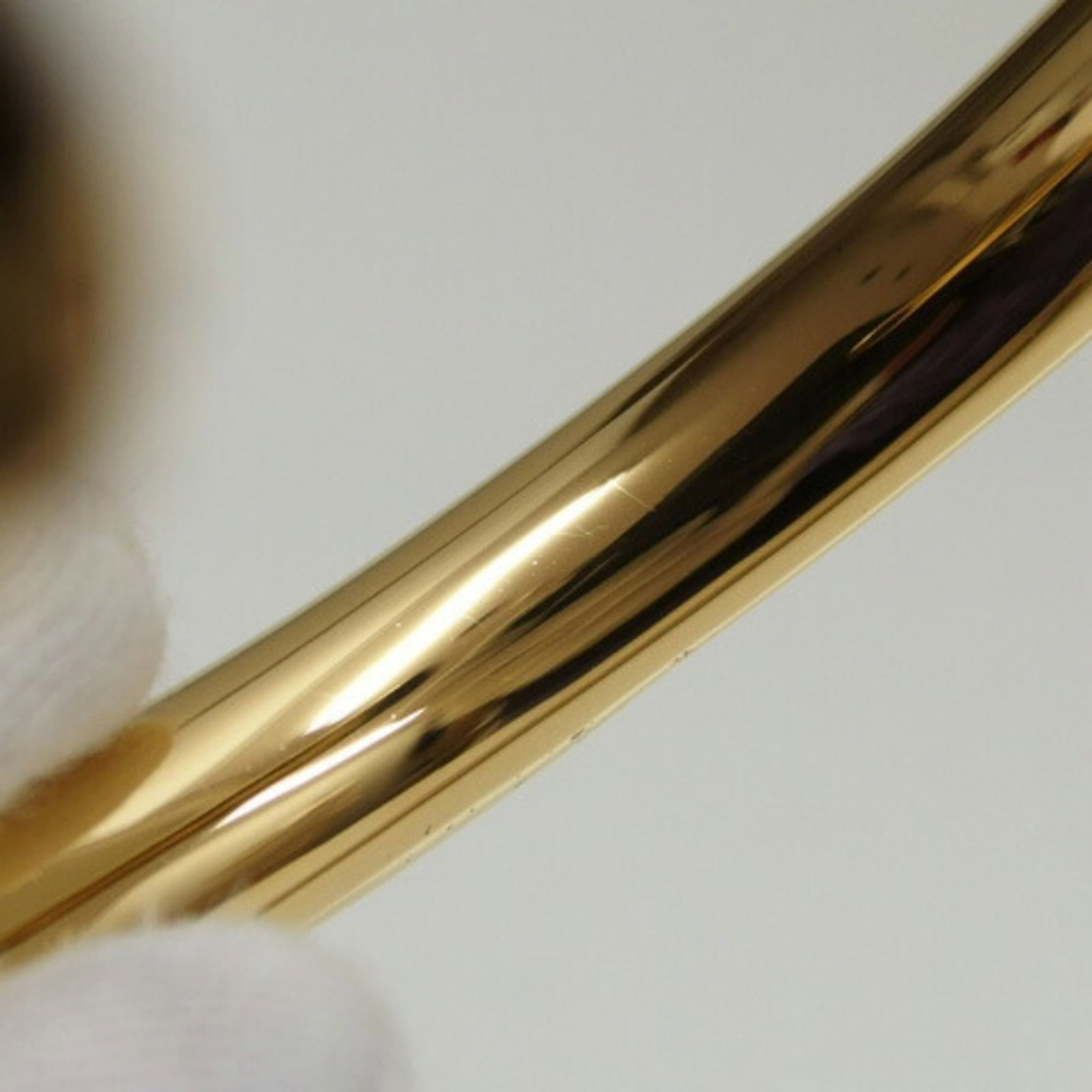 Hermes Bangle Gold Plating Leather - 10