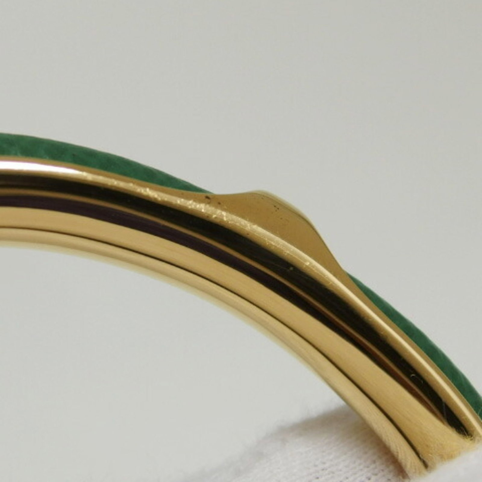 Hermes Bangle Gold Plating Leather - 9