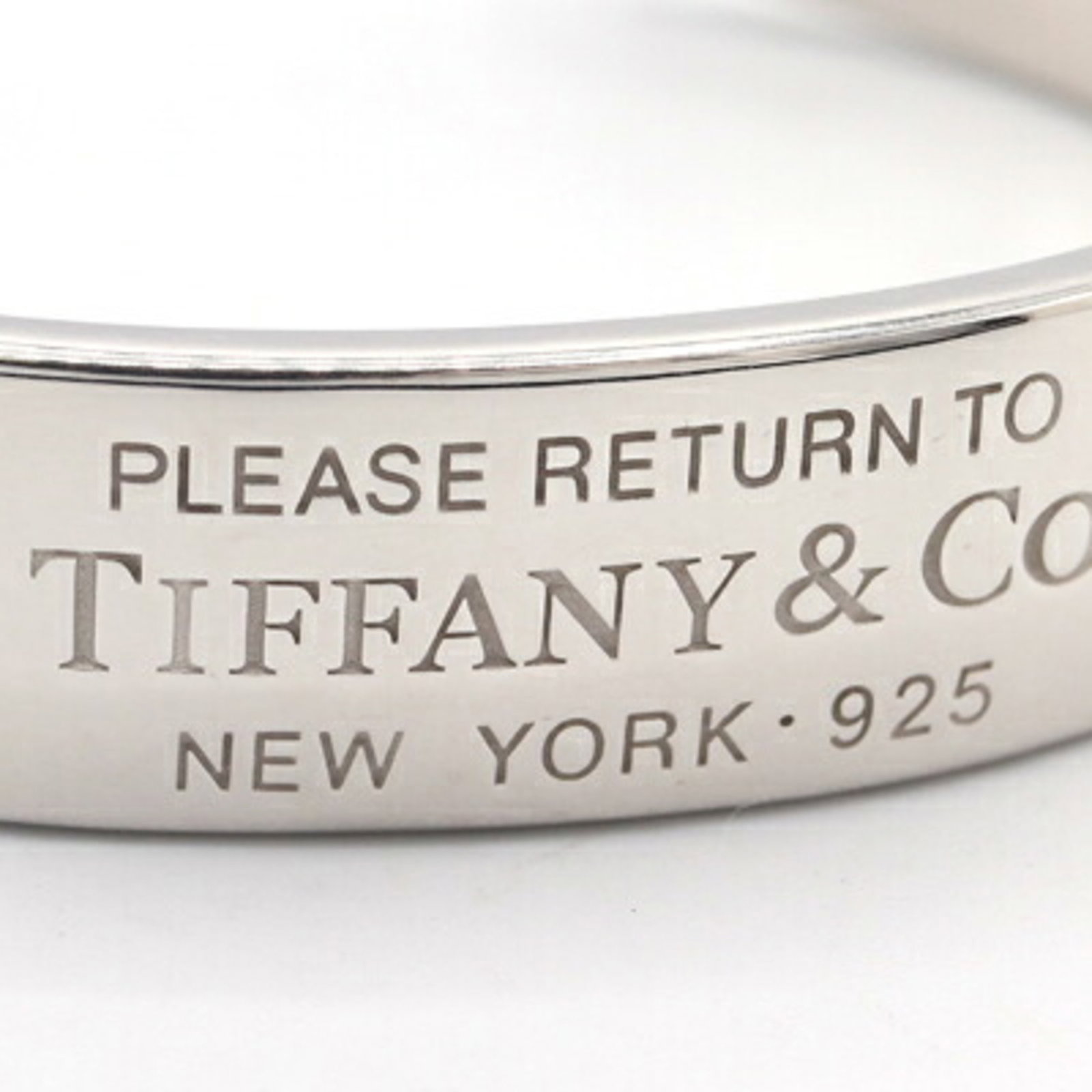 Sterling Silver Bangle Tiffany - 4
