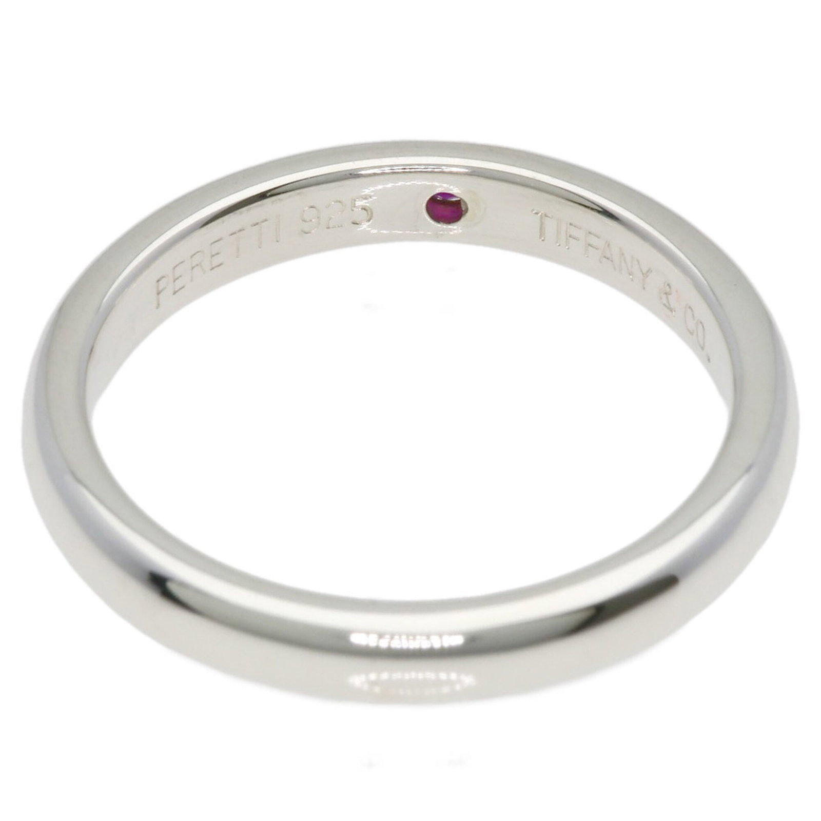 Silver Tiffany Band Ring - 4