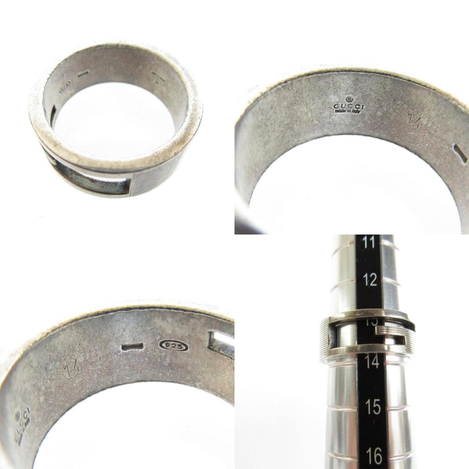 Gucci Band Ring Silver 925 - 5