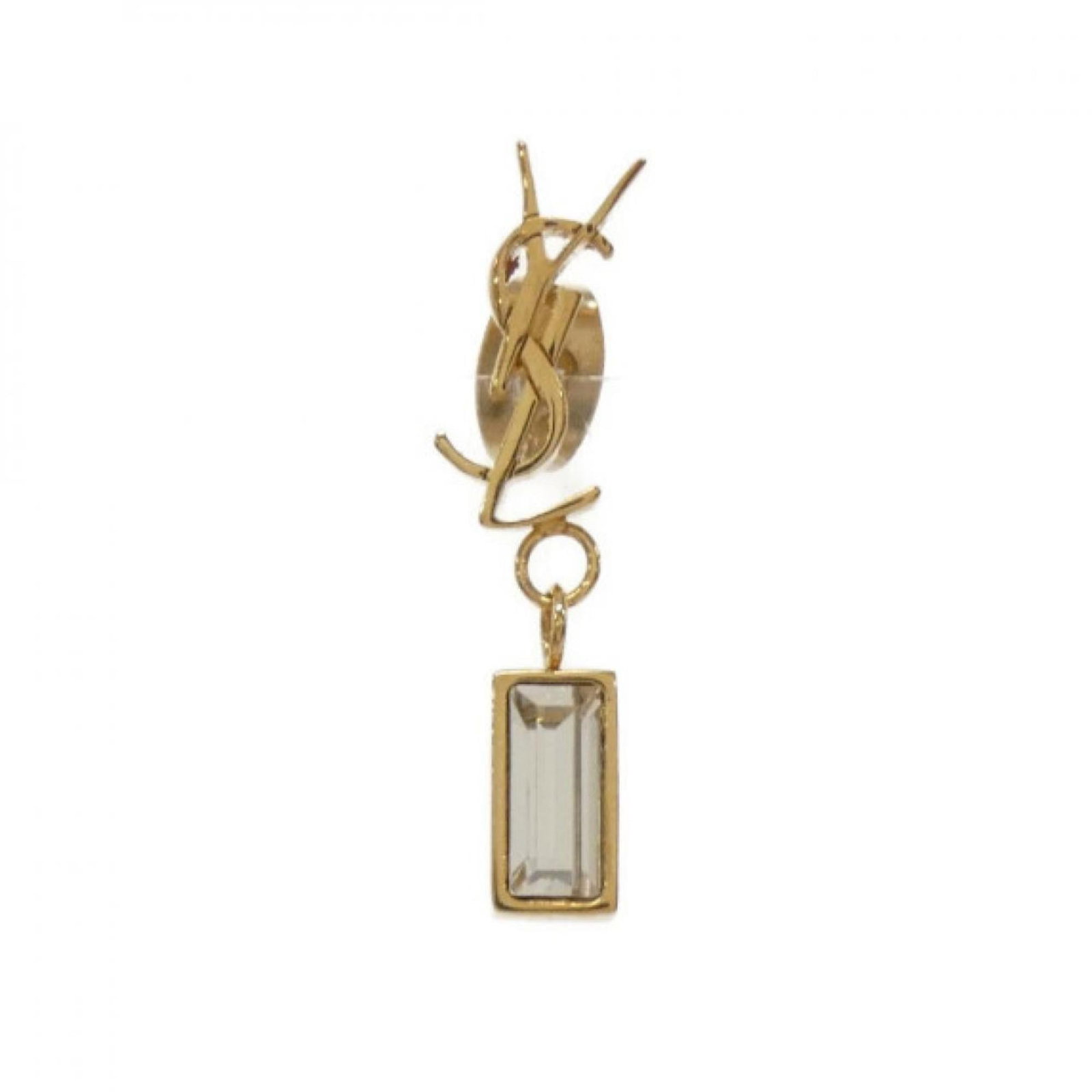 Saint Laurent Yves Stud Earrings: Saint Laurent Yves Stud Earrings Yves Saint Laurent's iconic Yves Stud earrings are a timeless design, featuring a sleek stud earring with a subtle stud detail. The elegant design and minimalist