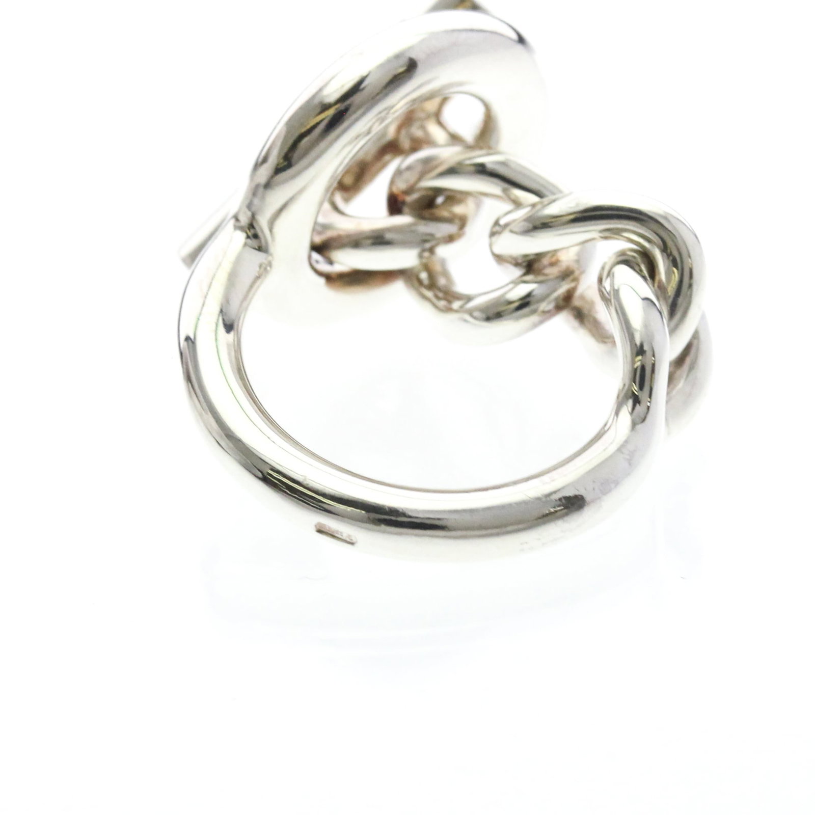 Silver Ring Band Hermes 925 - 3