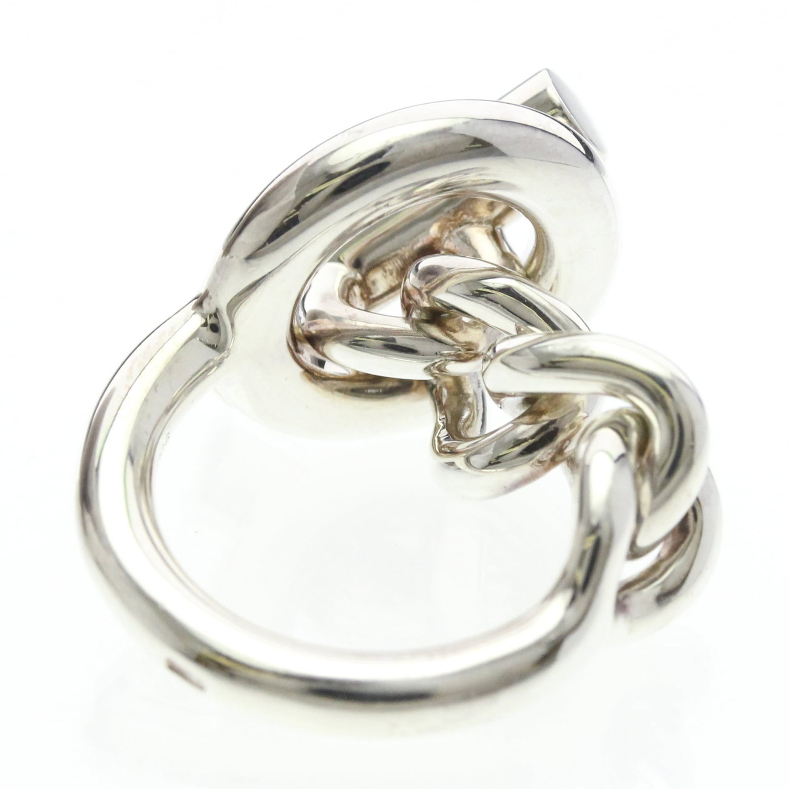 Silver Ring Band Hermes 925 - 7
