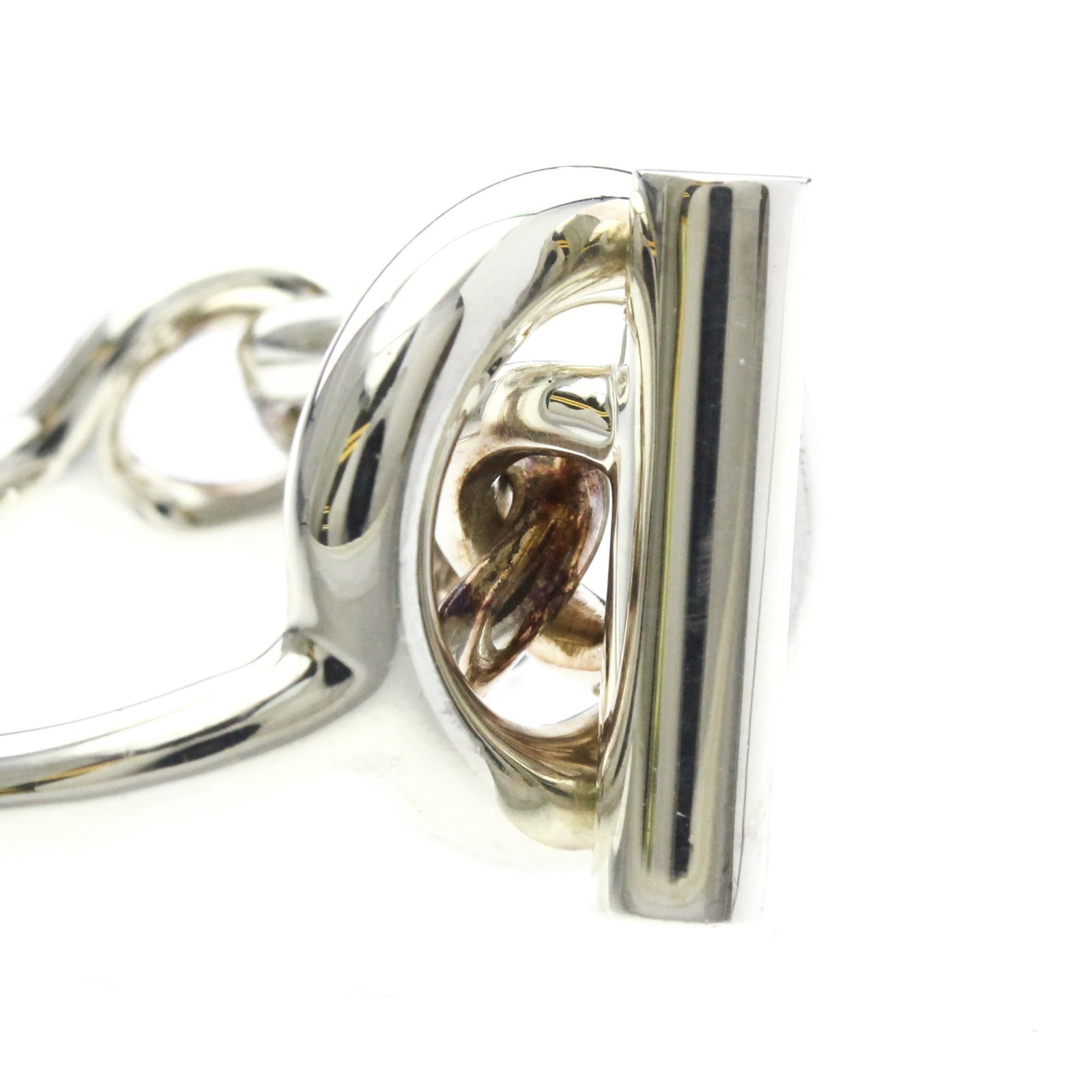 Silver Ring Band Hermes 925 - 9