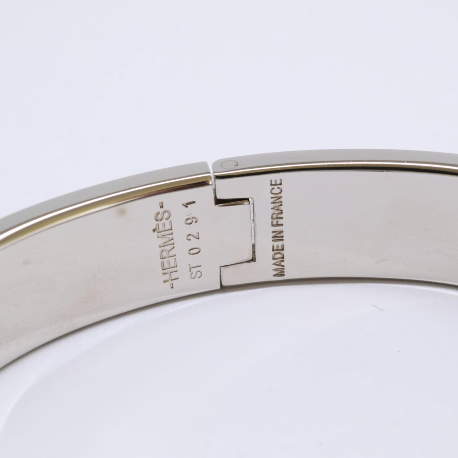 Metal Hermes Bangle - 6