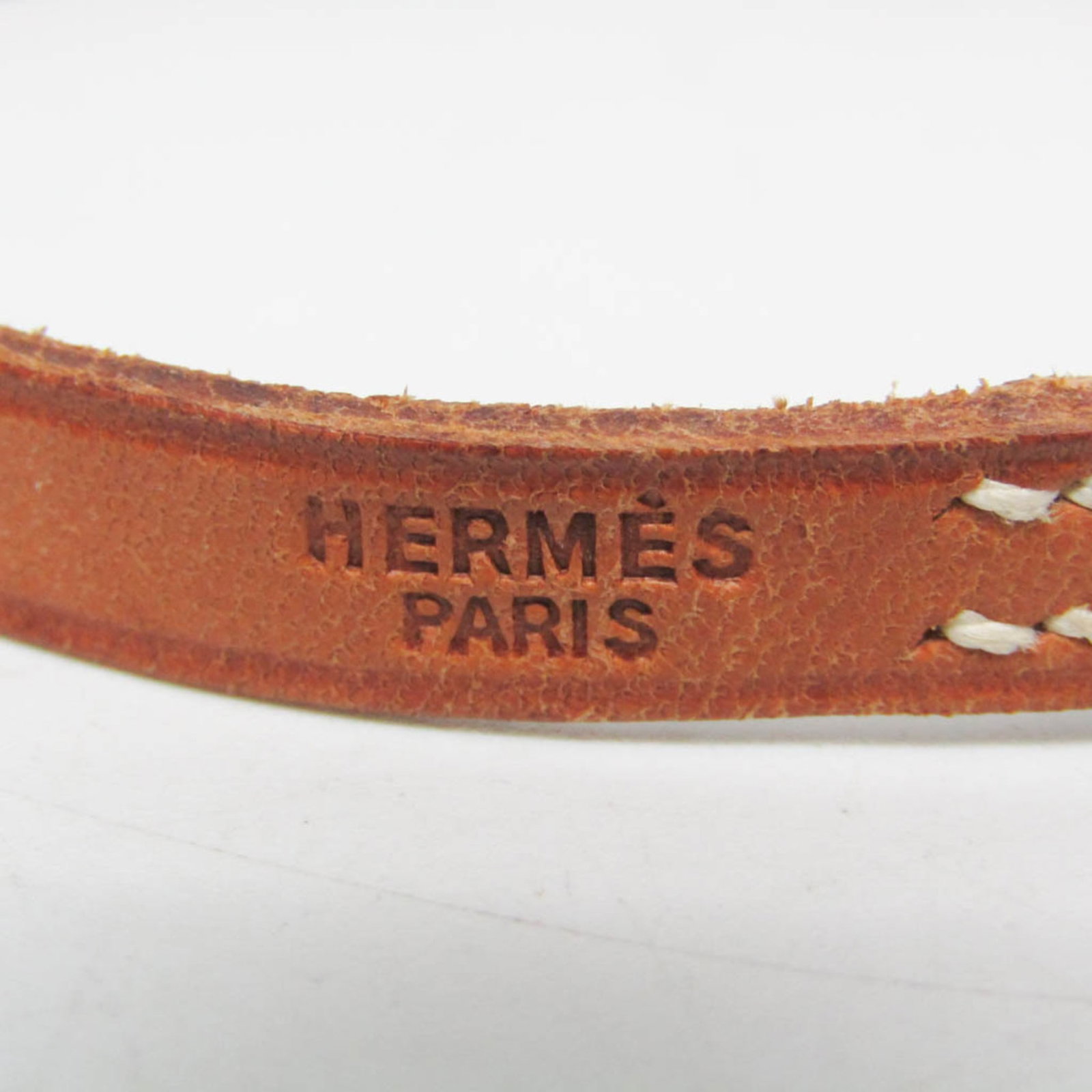 Leather metal bangle hermes - 6