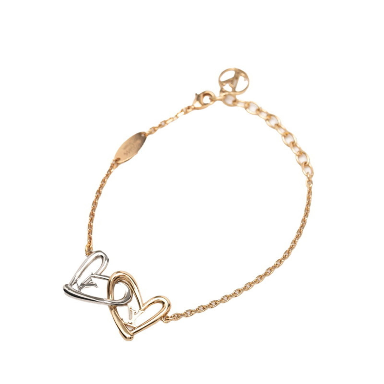 Louis Vuitton Charm Bracelet Gold Plating Metal (1 of 7)