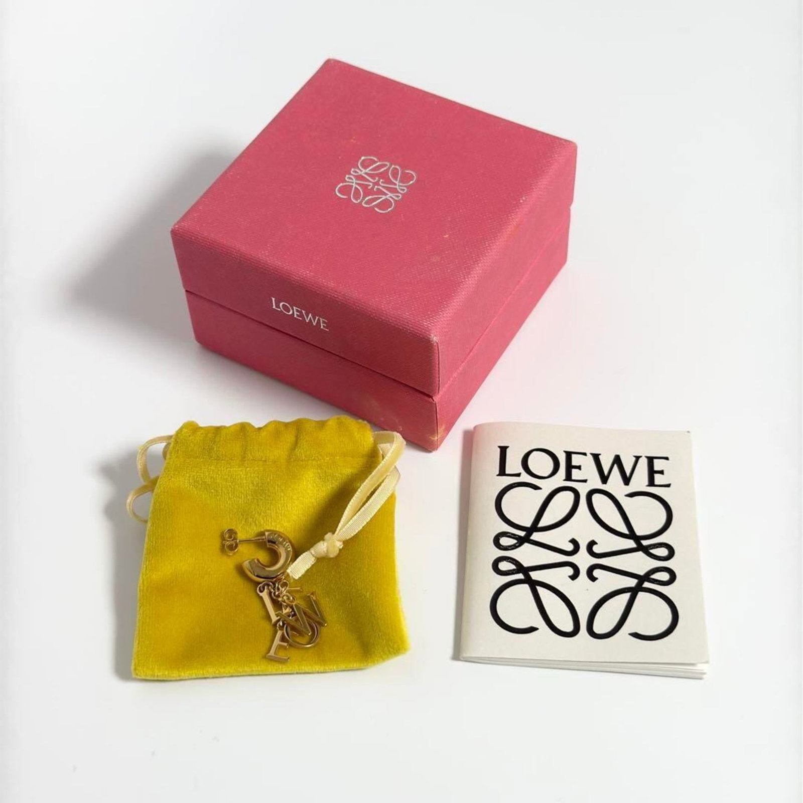 Loewe Drop Earrings Silver 925 - 10
