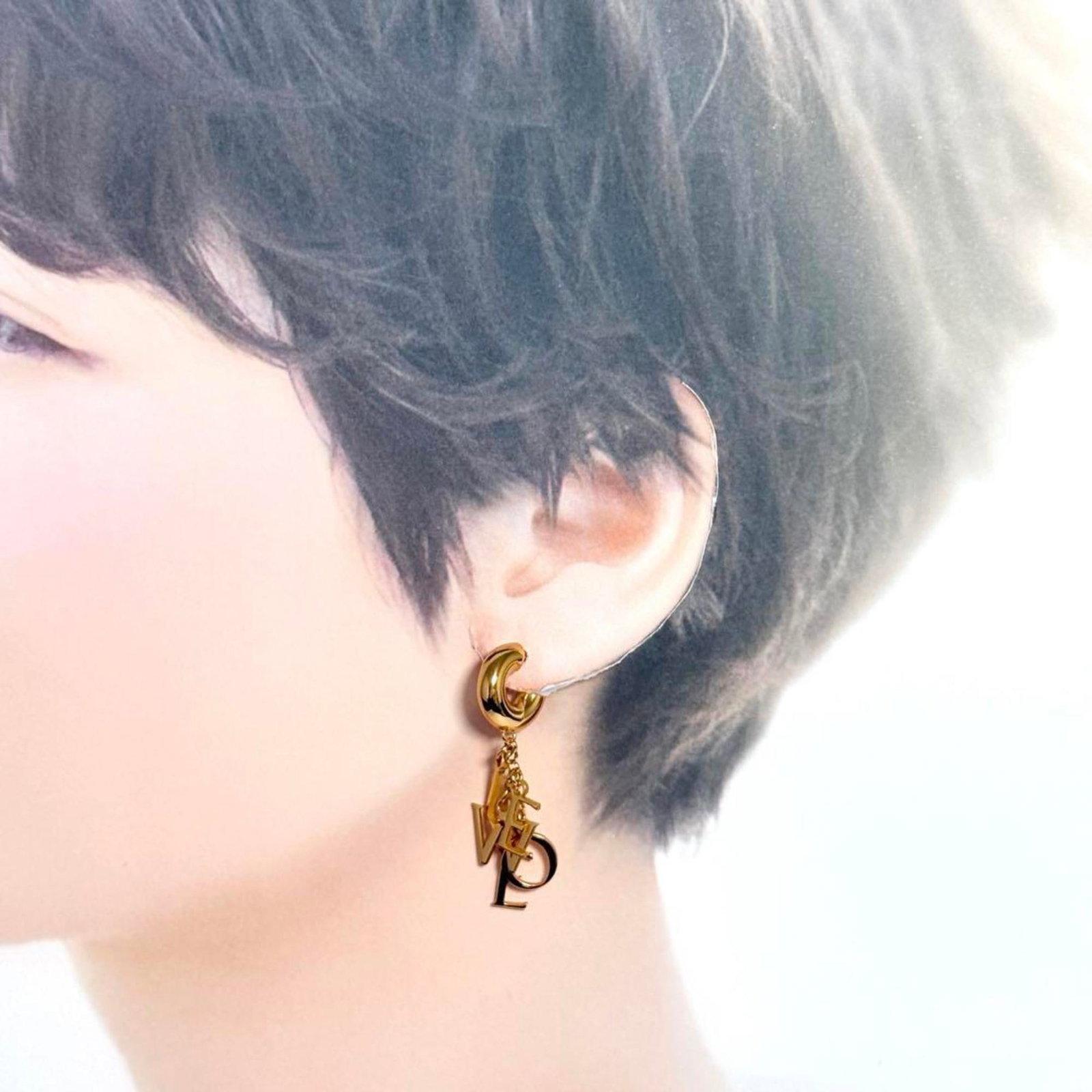 Loewe Drop Earrings Silver 925 - 9
