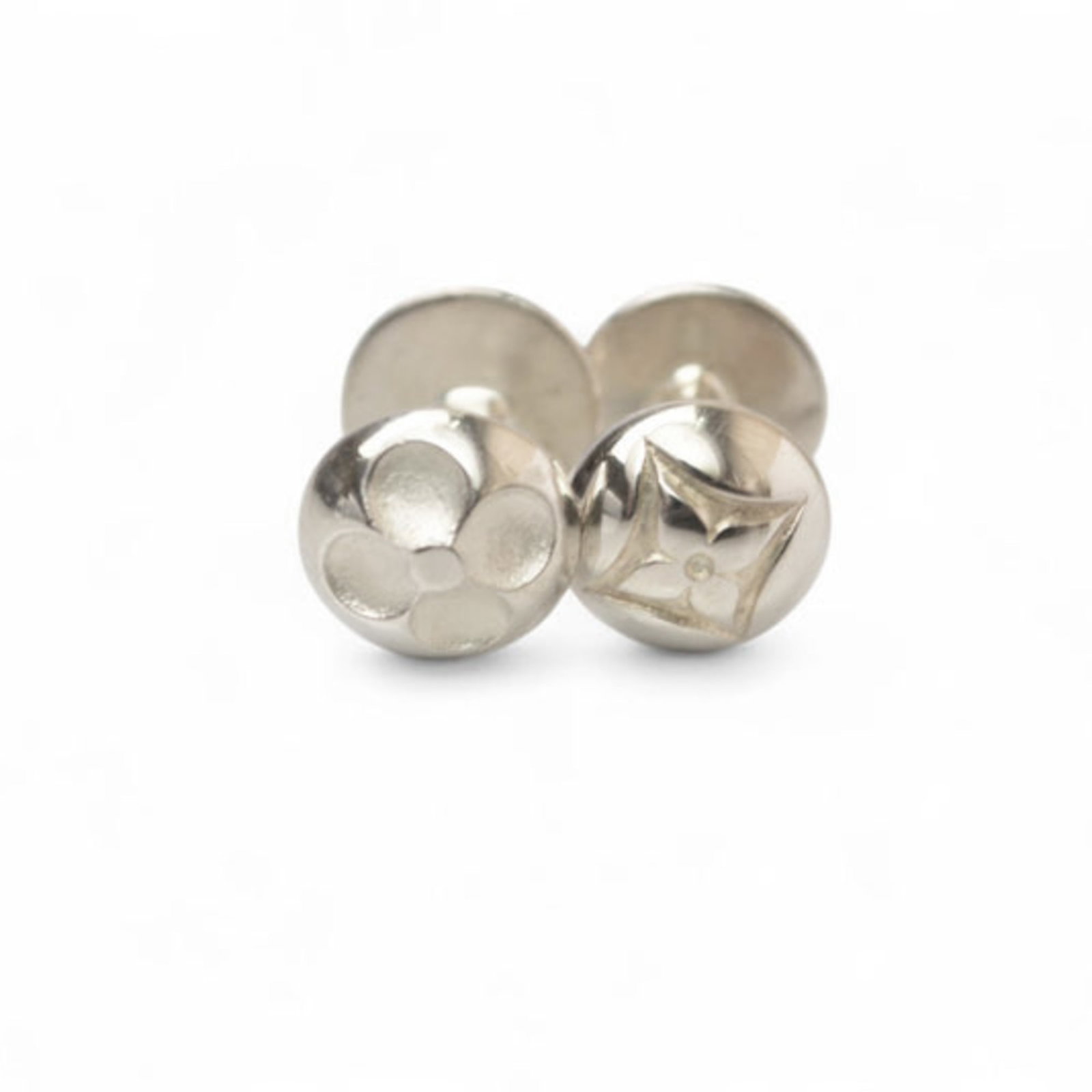 Louis Vuitton Cufflinks Silver 925 - 4
