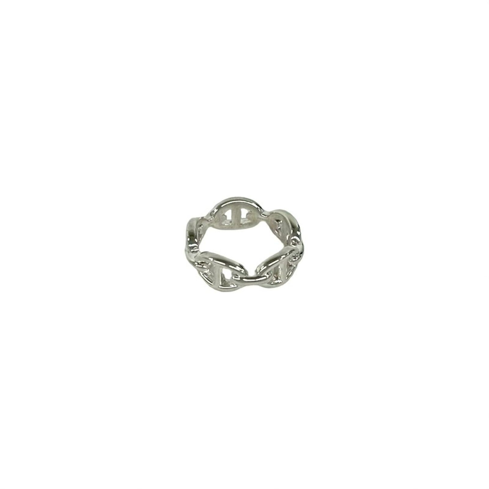 Silver Ring Band Hermes 925 - 5