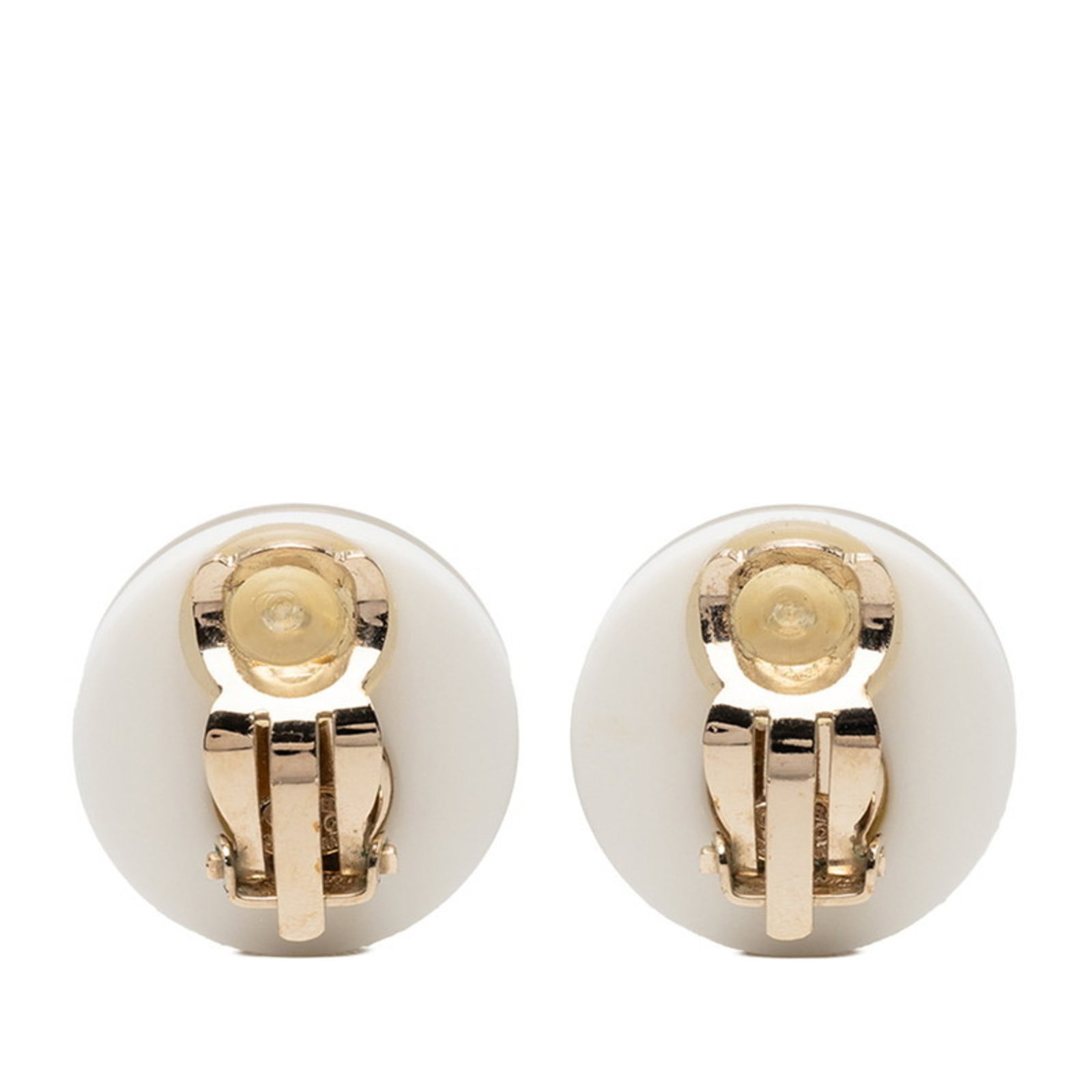Clip earrings plastic from Chanel - 2