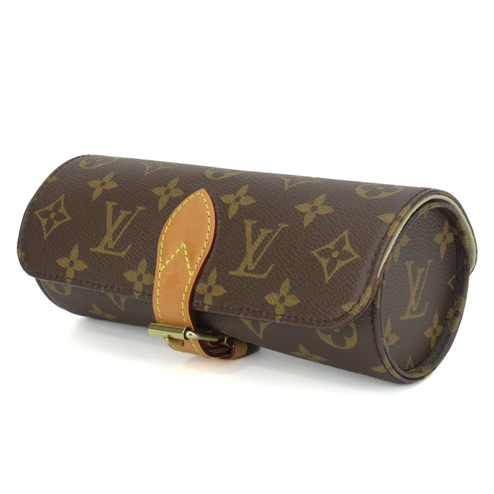 Vuitton Watch Case Leather Monogram Louis - 3