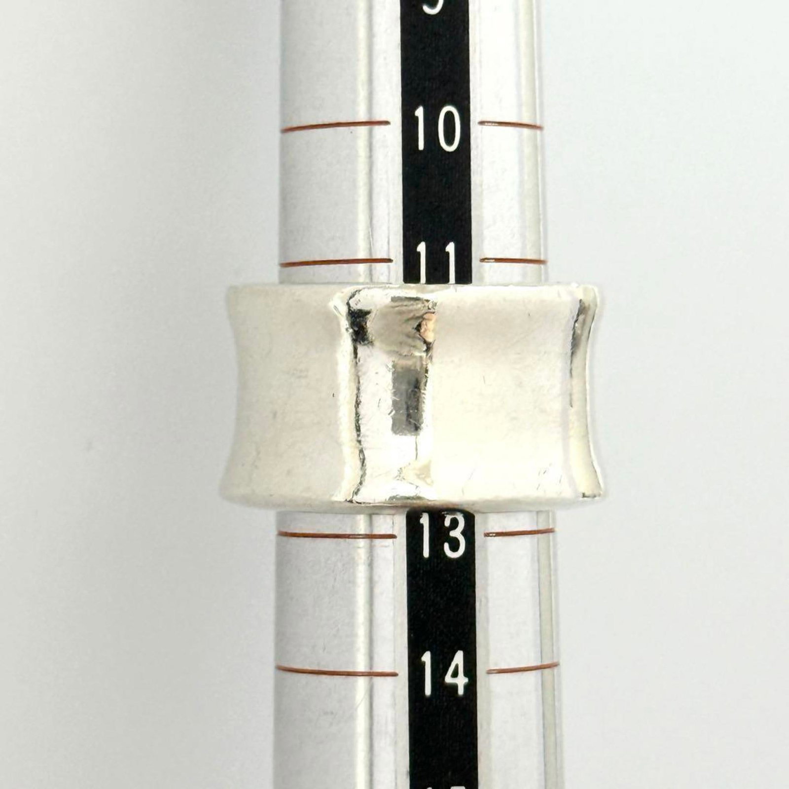 Chanel silver band ring 925 - 9