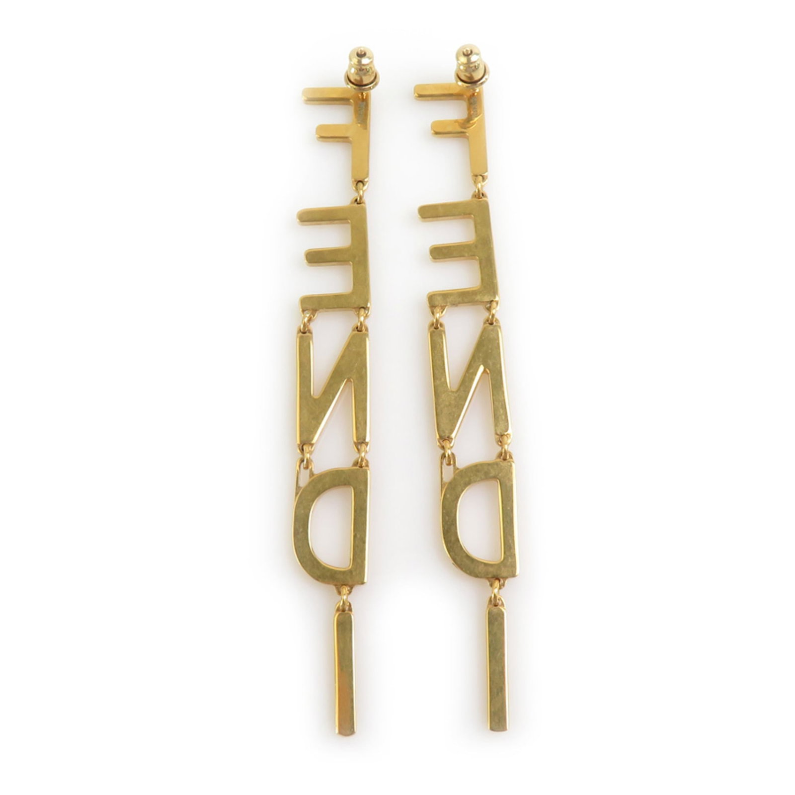 Fendi earrings metal - 4