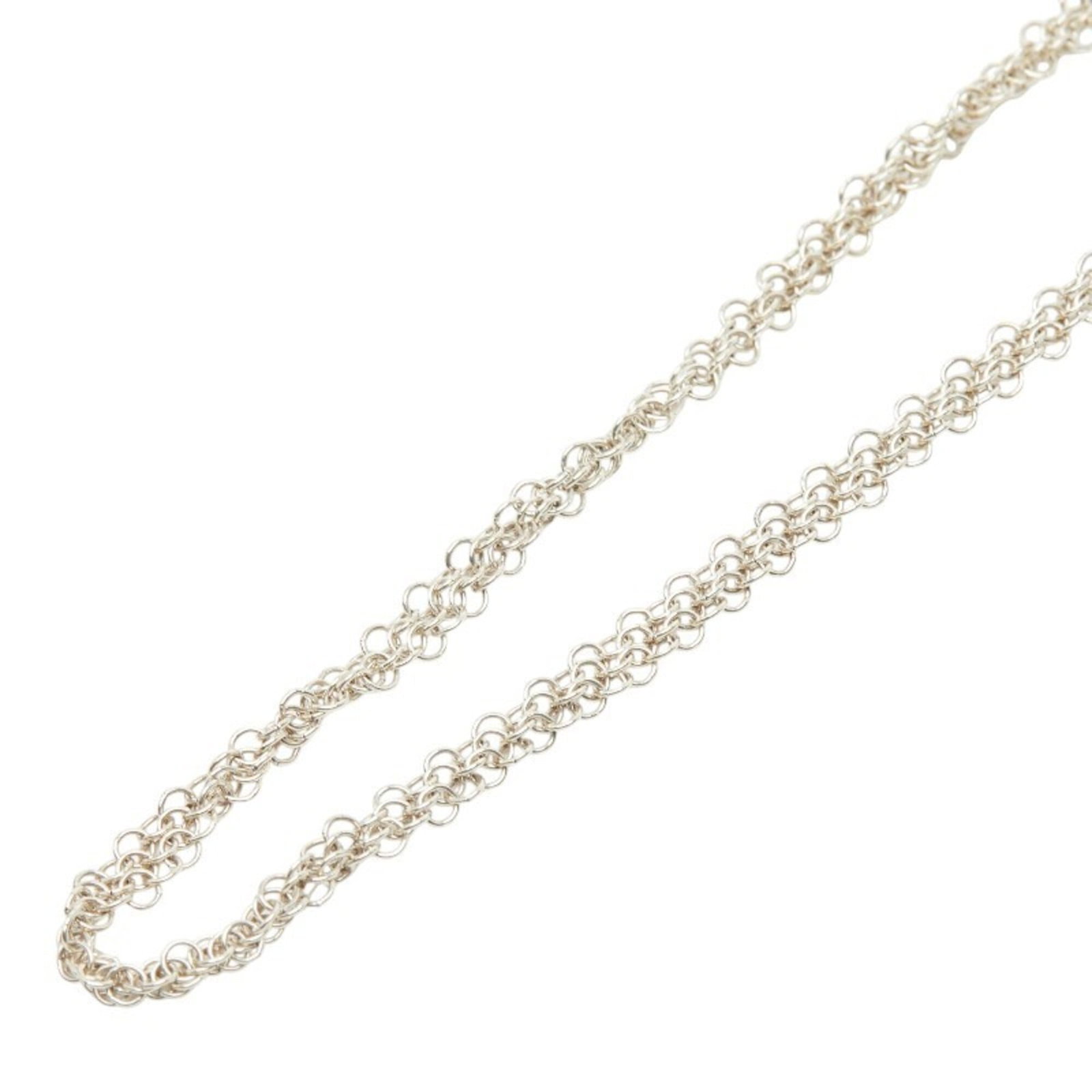 Elsa Peretti Sterling Silver Sv925 Women's Necklace Mesh Chain By Tiffany: Elsa Peretti Sterling Silver Sv925 Women's Necklace Mesh Chain By Tiffany Item Specifics: Brand: Tiffany Necklace Type: Necklace Gender: Women Material: Silver 925 Neck Circumference: 69 cm / 27.16'' 