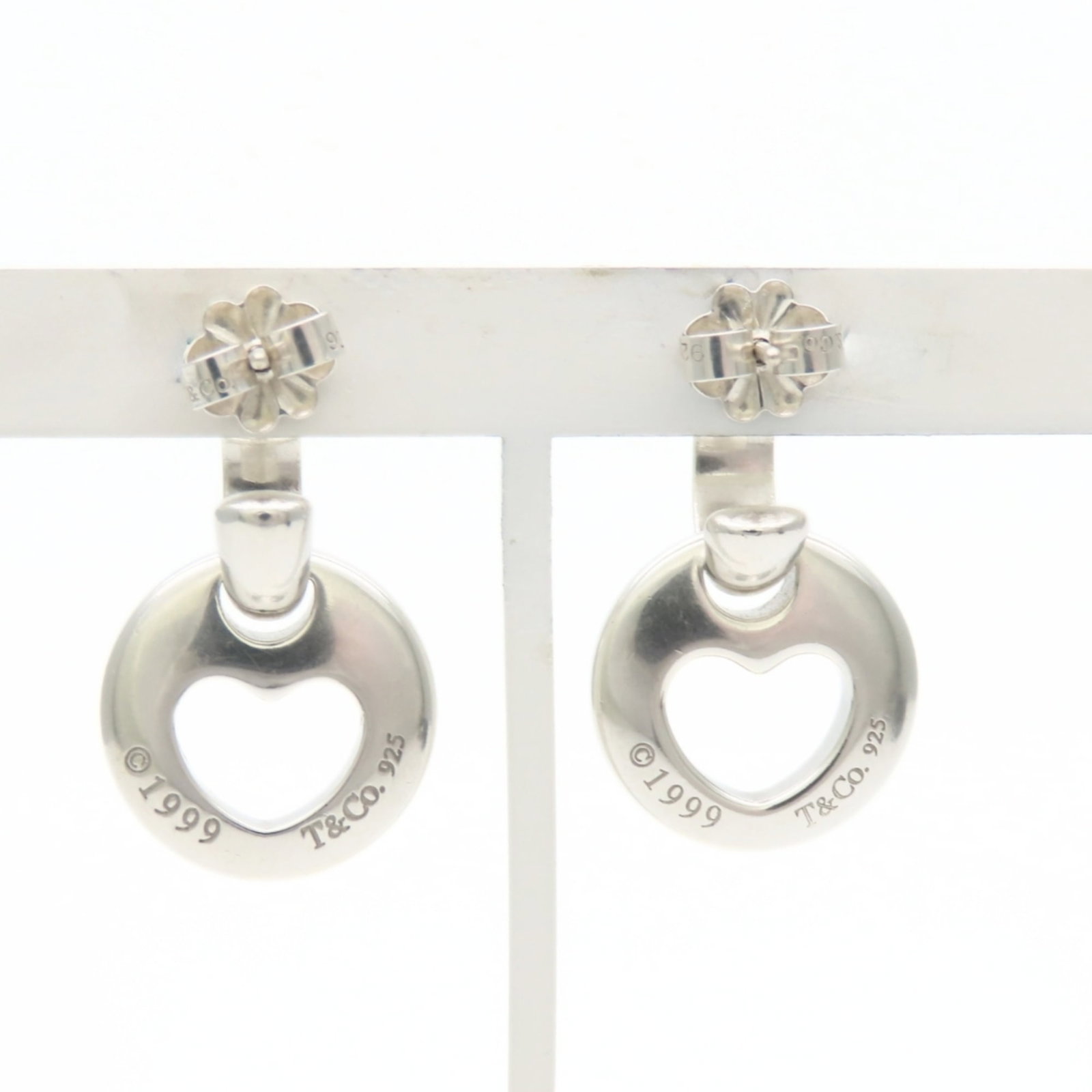 Tiffany Stud Earrings Silver 925 - 5