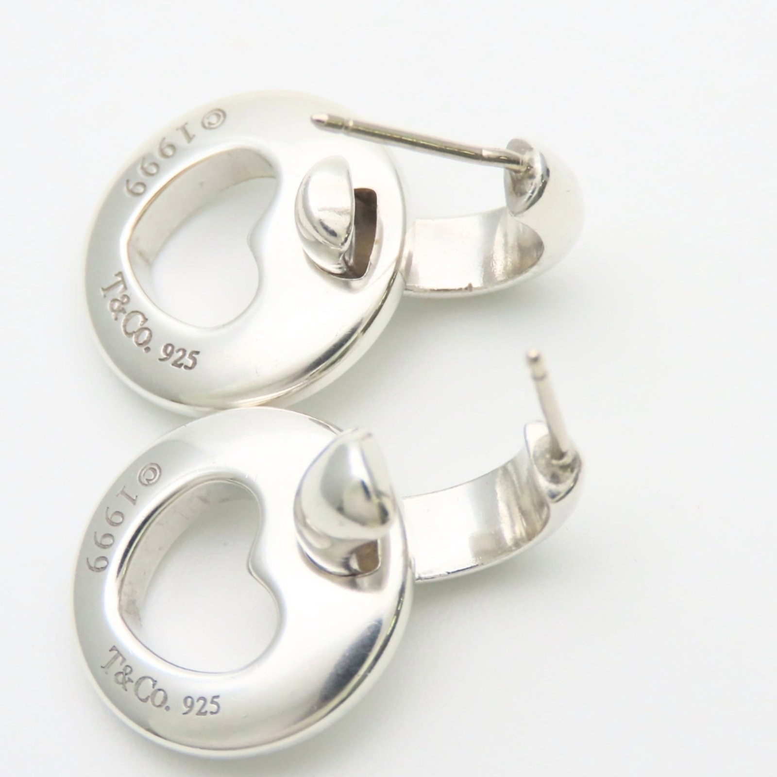 Tiffany Stud Earrings Silver 925 - 6