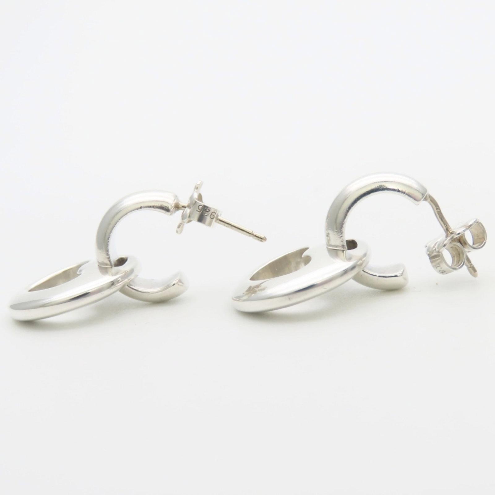 Tiffany Stud Earrings Silver 925 - 7