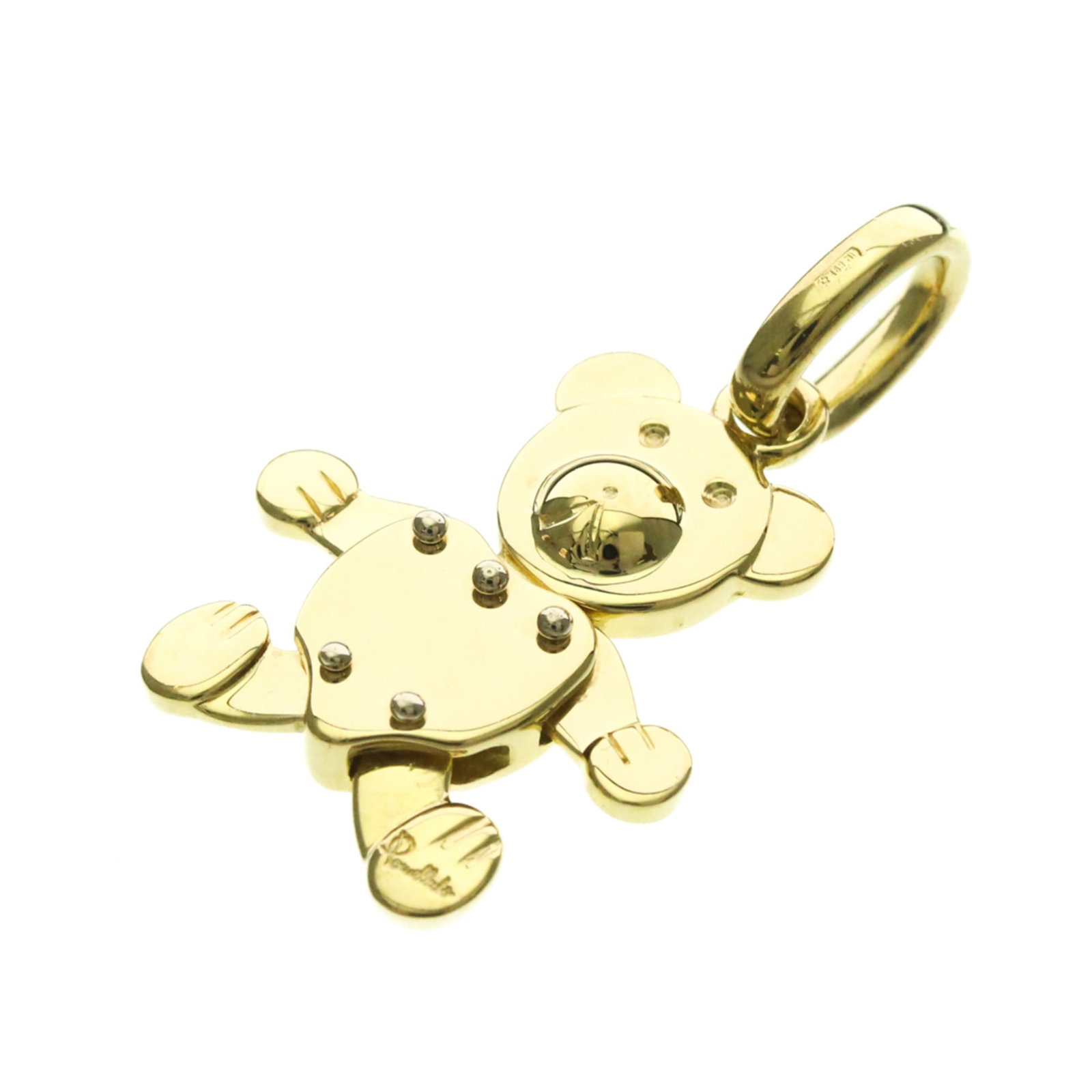 Pomellato Orsetto Pendant Top Yellow Gold (18K) No Stone Menwomen Fashion Pendant Necklace (Gold): Pomellato Orsetto Pendant Top Yellow Gold (18K) No Stone Menwomen Fashion Pendant Necklace (Gold) Top Yellow Gold (18K) Orsetto Pendant Necklace for Men and Women.The Pomellato Orsetto pendant top