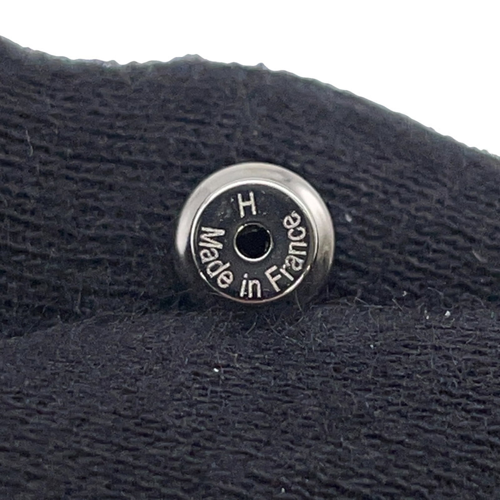 Metal Lacquer Stud Earrings Hermes - 8