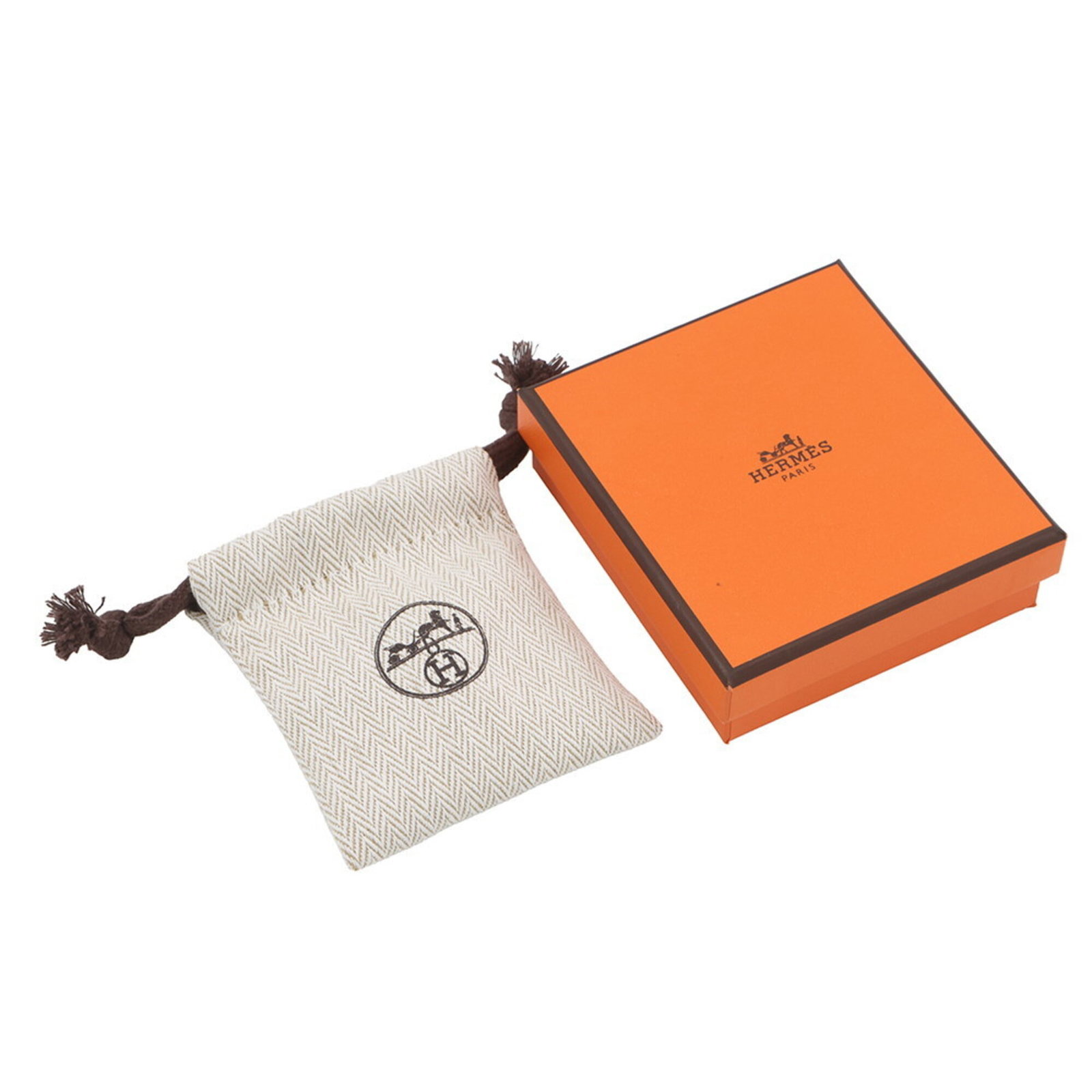 Metal Lacquer Stud Earrings Hermes - 9