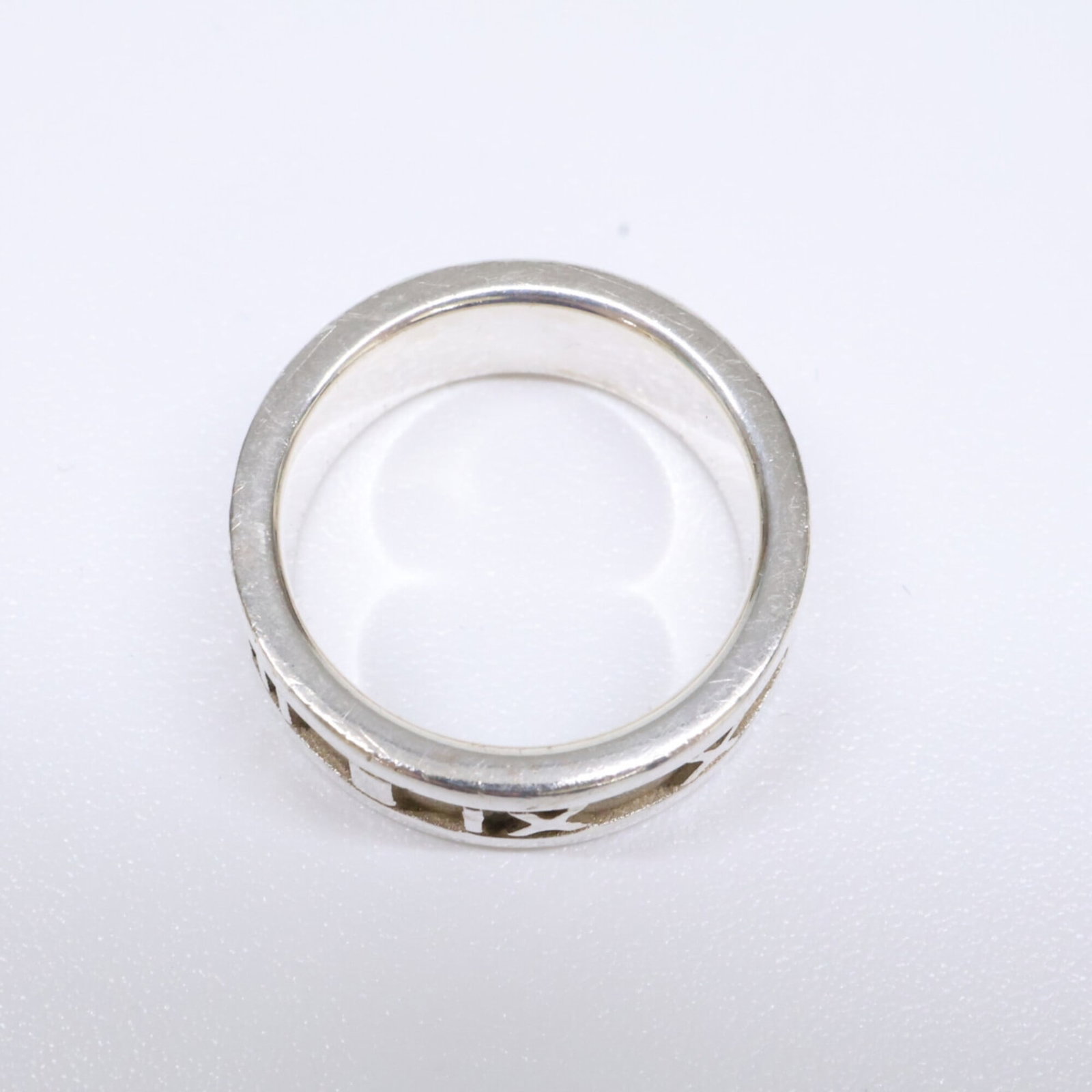 Silver 925 Tiffany Band Ring - 5