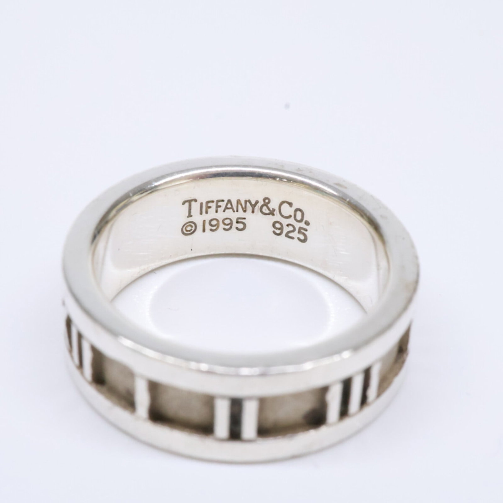 Silver 925 Tiffany Band Ring - 6