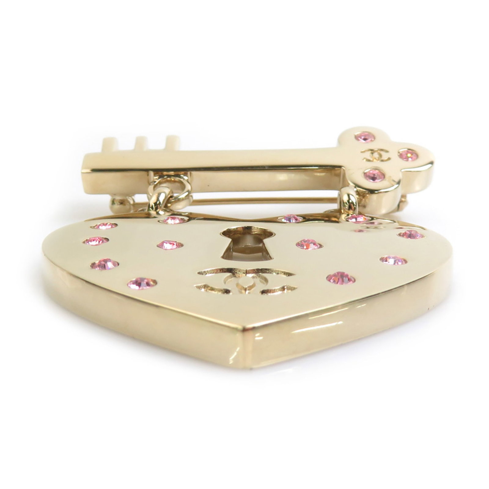 Metal Rhinestone Chanel - 3