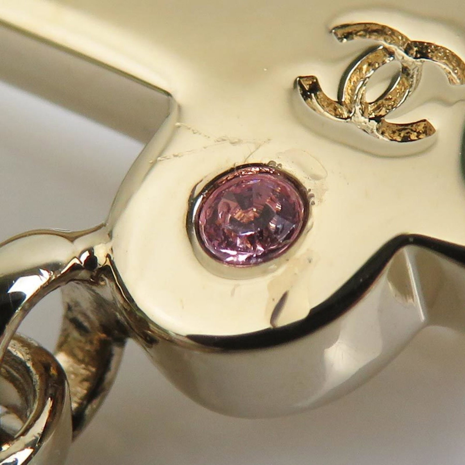 Metal Rhinestone Chanel - 5