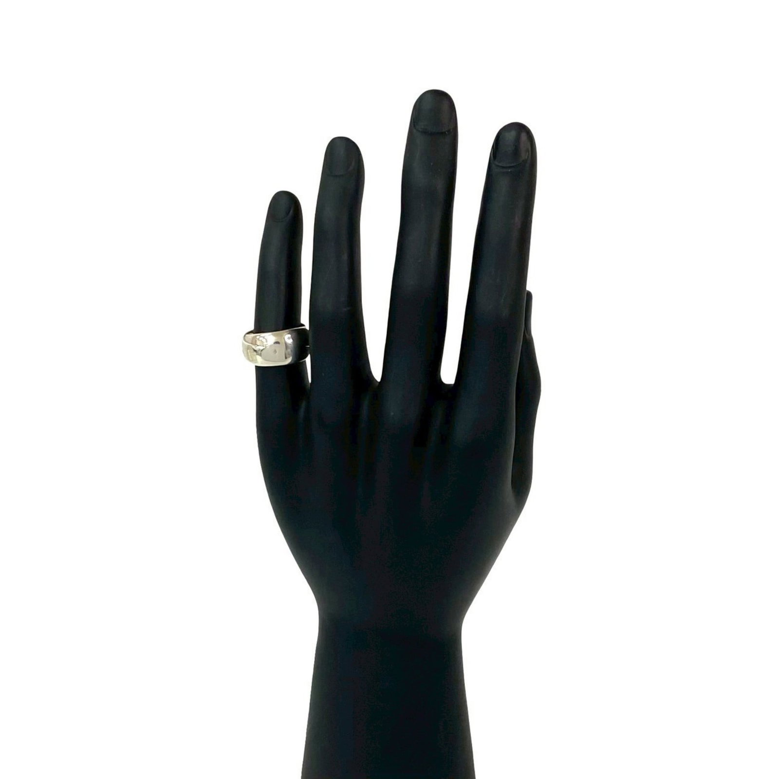 Silver Ring Band Hermes 925 - 2