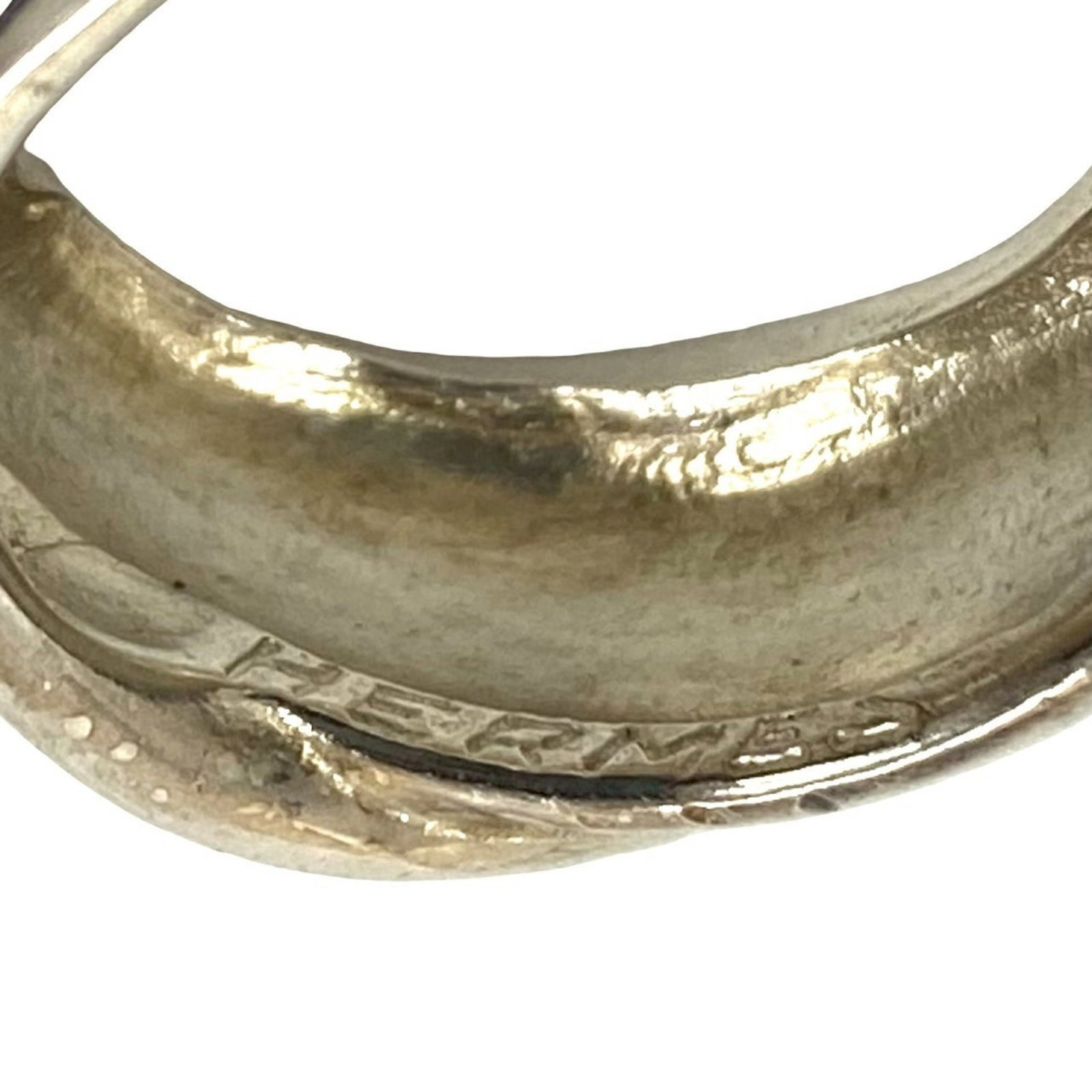 Silver Ring Band Hermes 925 - 3