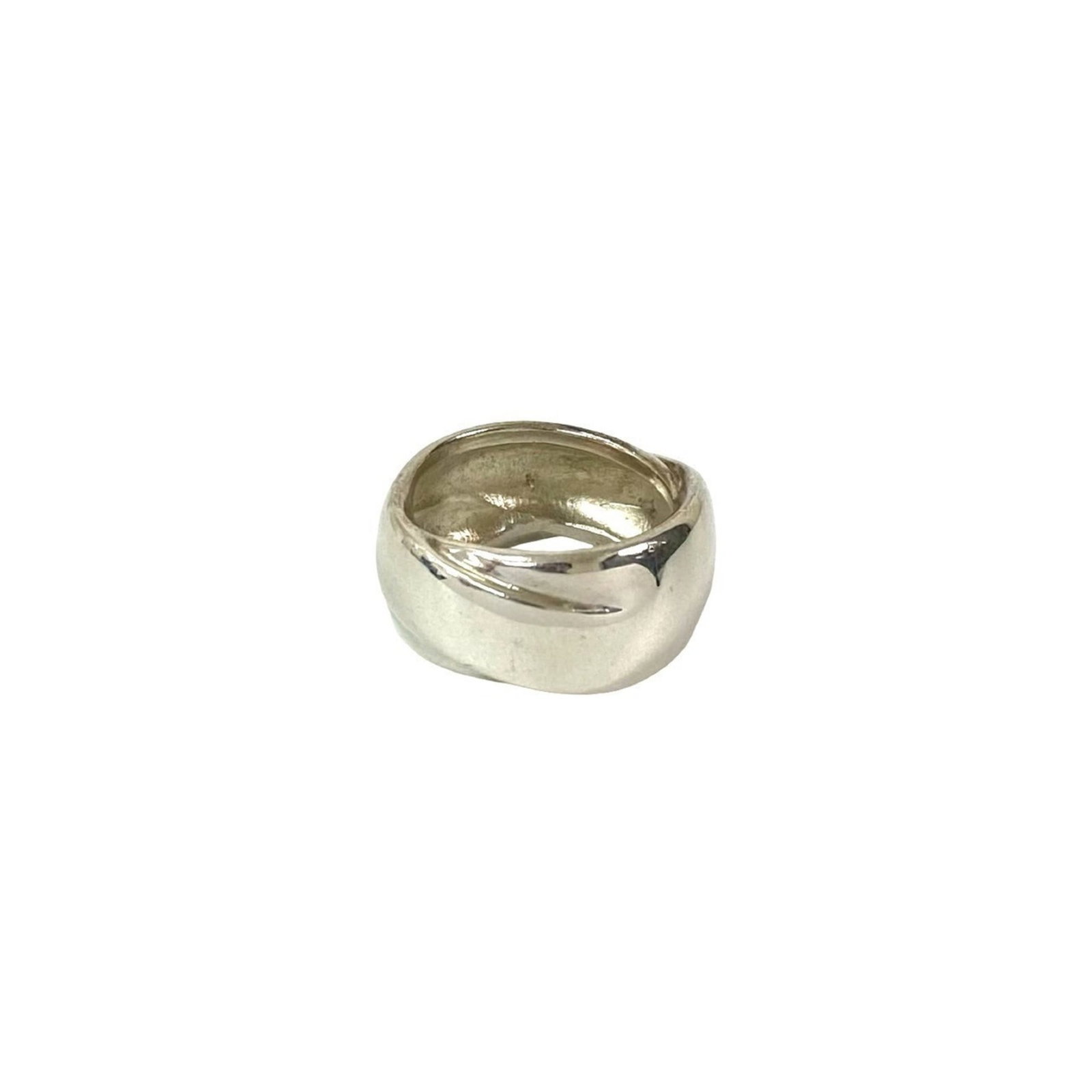 Silver Ring Band Hermes 925 - 6