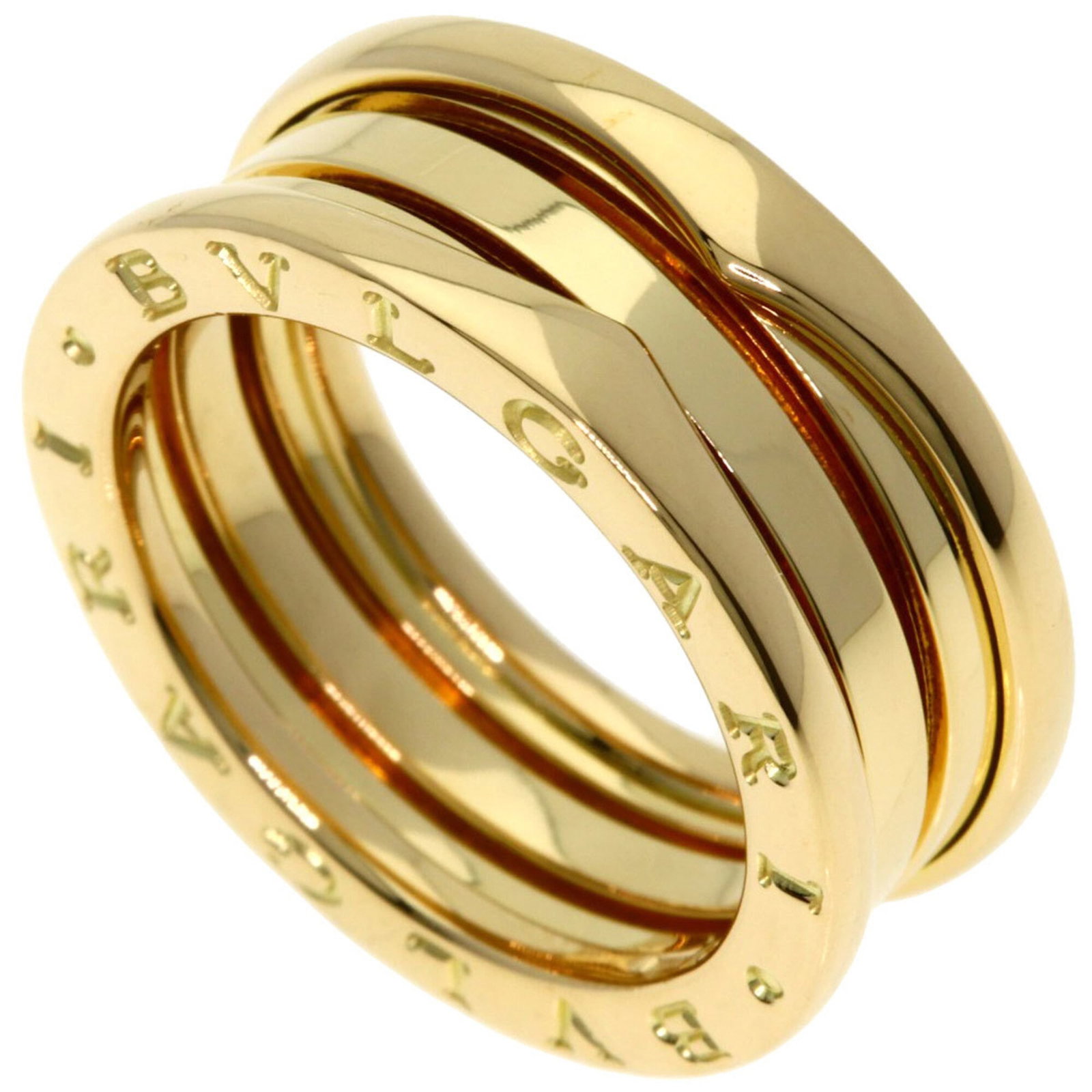Bvlgari Band Ring Yellow Gold (18K): Bvlgari Band Ring Yellow Gold (18K) Item Specifics: Brand: Bvlgari Line: B.zero1 Type: Band ring Gender: Women Material: Yellow gold (18K) US Size: 7.5 JP Size: 15 Width: 8.2mm / 0.32'' Weight: 10g /