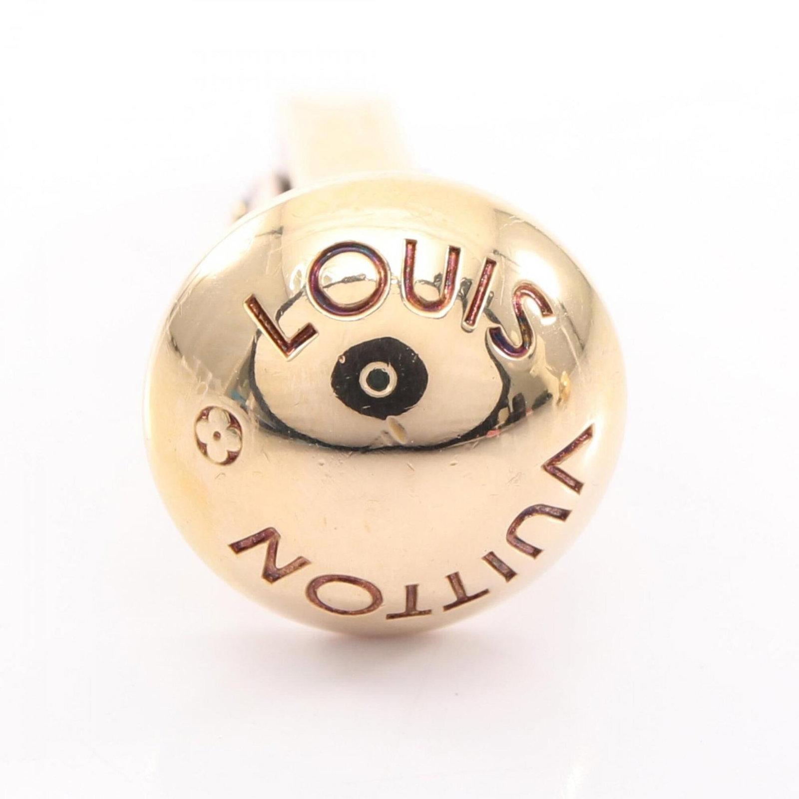 Louis Vuitton cufflinks gold plating - 3