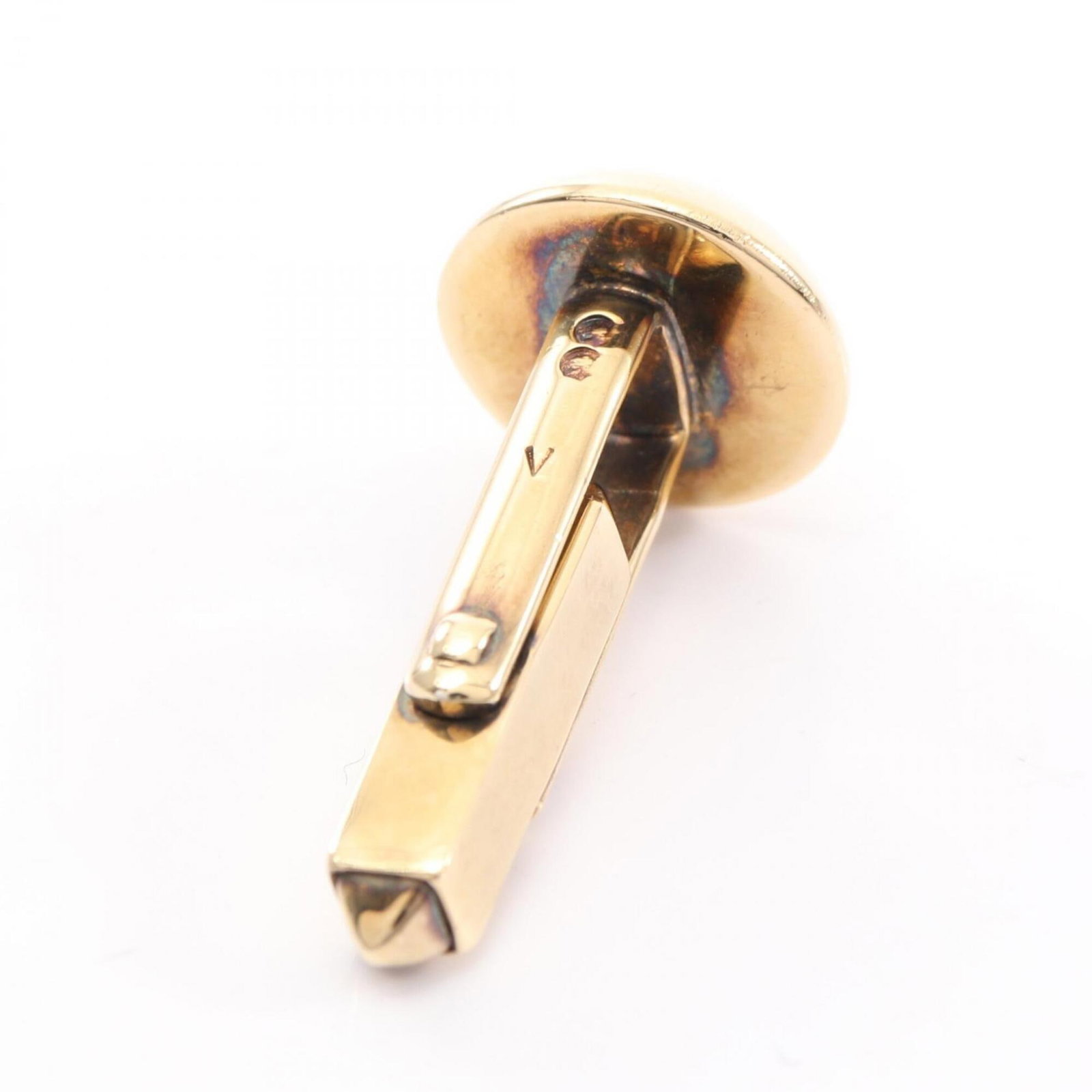 Louis Vuitton cufflinks gold plating - 5