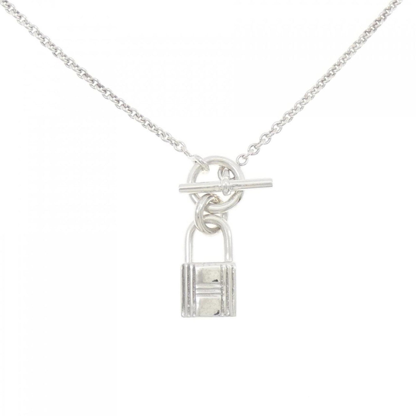 Hermes Necklace Padlock Amulet (1 of 6)