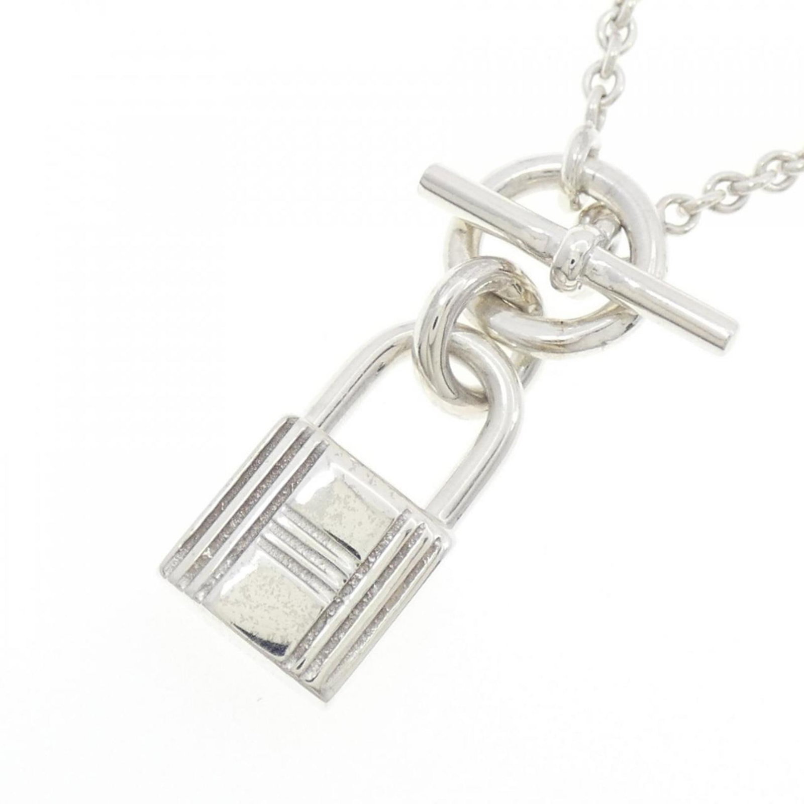 Hermes Necklace Padlock Amulet - 3