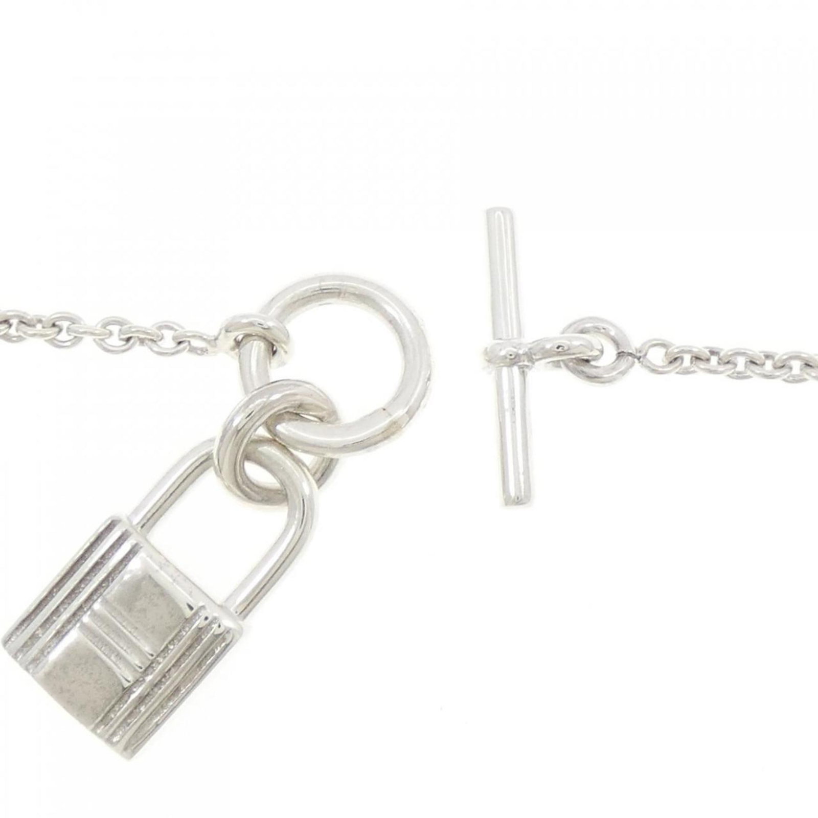Hermes Necklace Padlock Amulet - 5