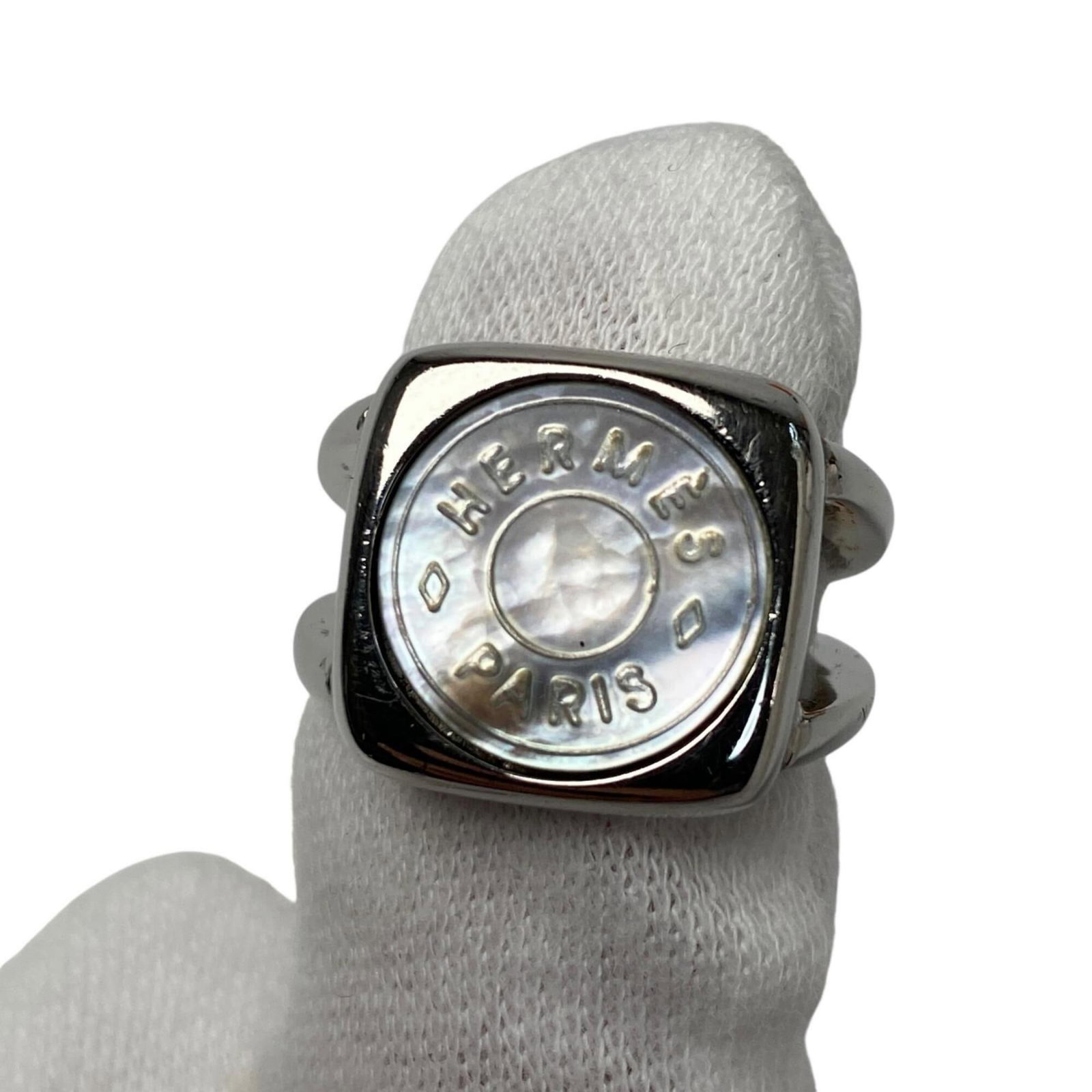 Ring Shell Metal Band Hermes - 6