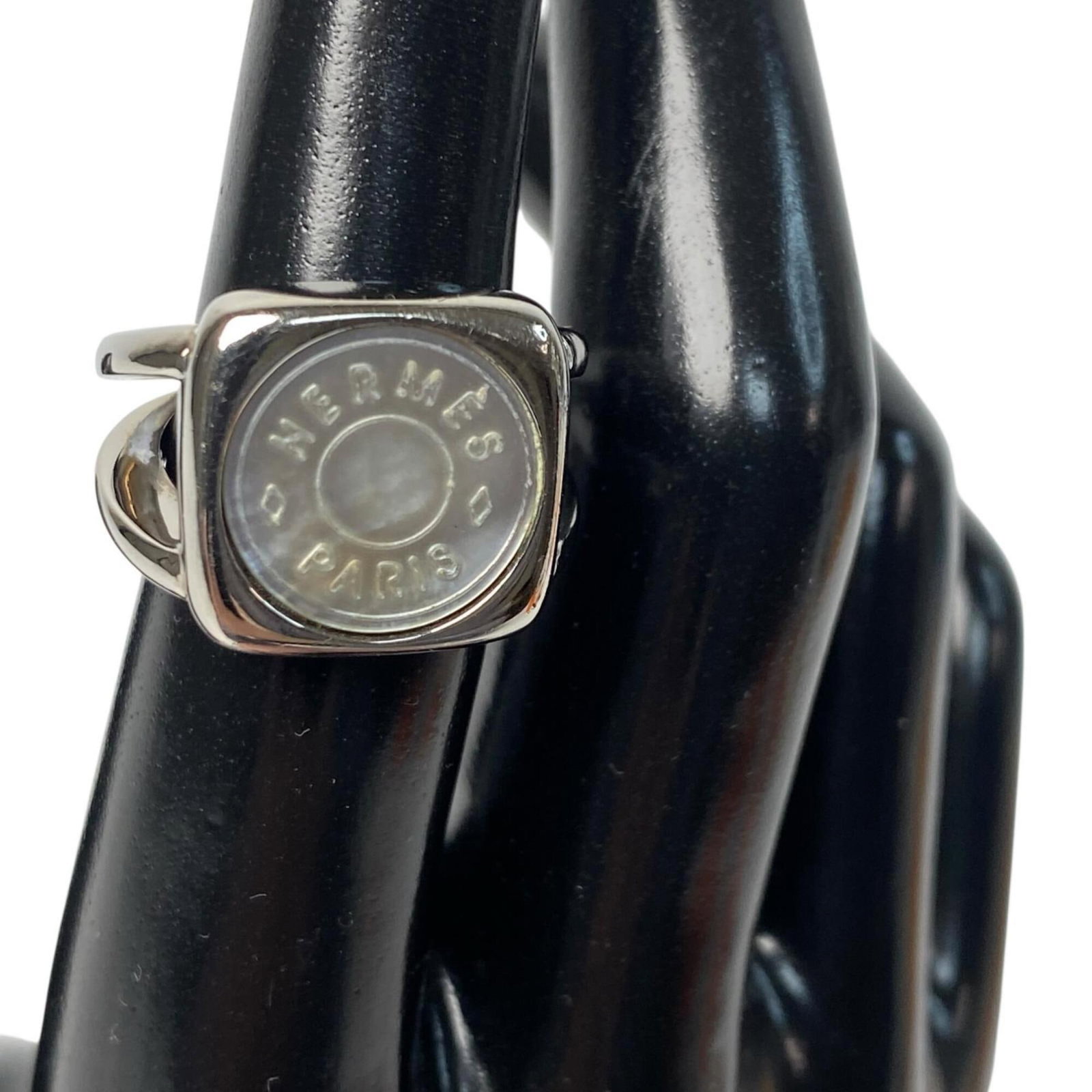 Ring Shell Metal Band Hermes - 7