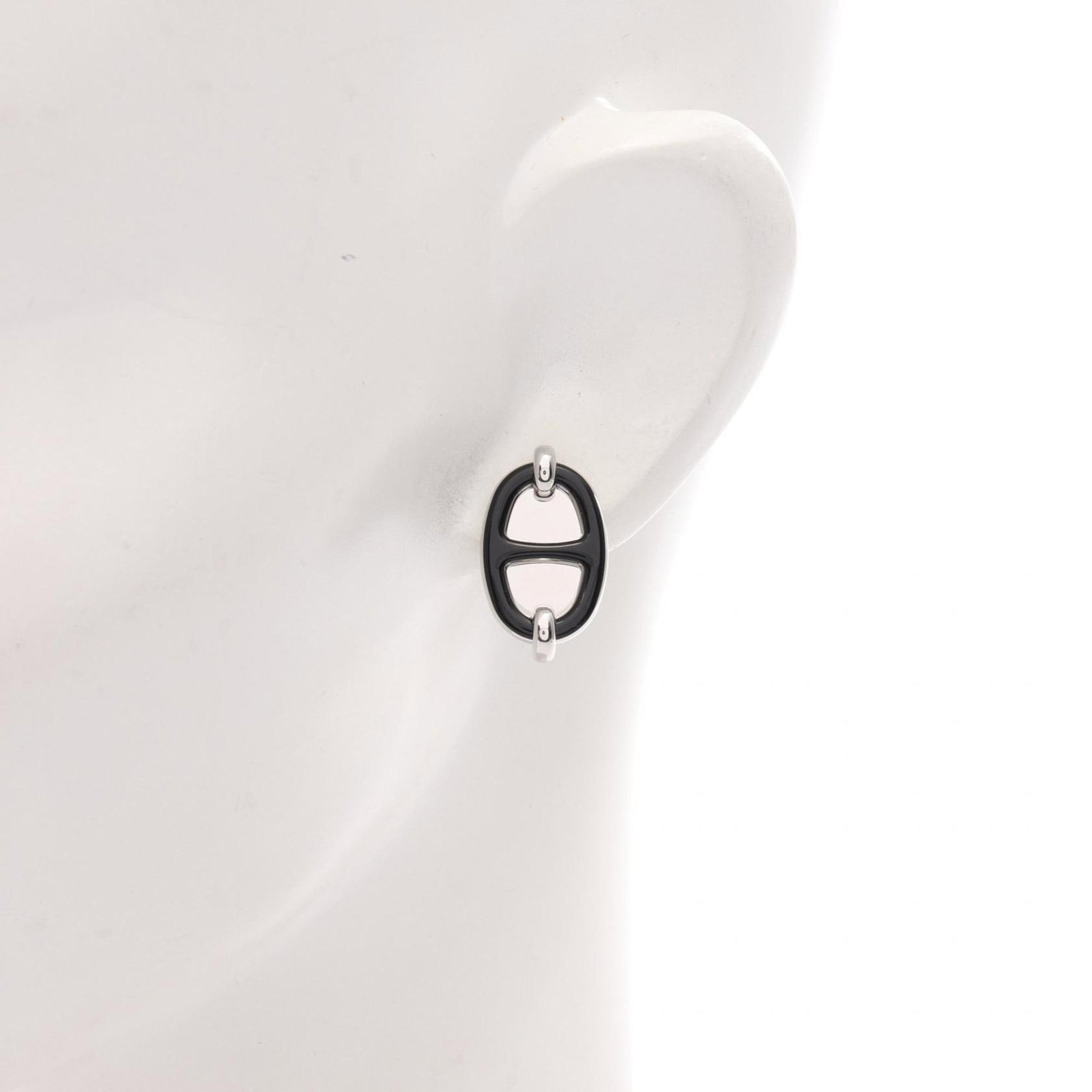 Hermes Steel Earrings Stud - 4