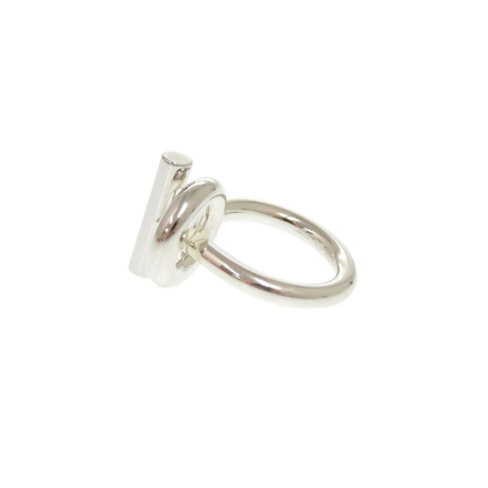 Silver Ring Band Hermes 925 - 4