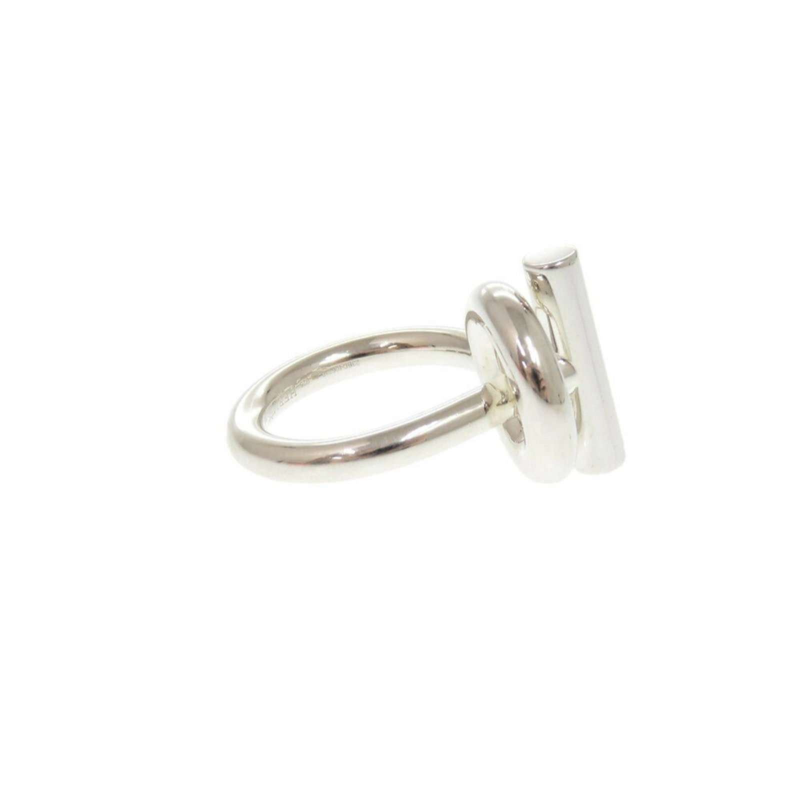 Silver Ring Band Hermes 925 - 5