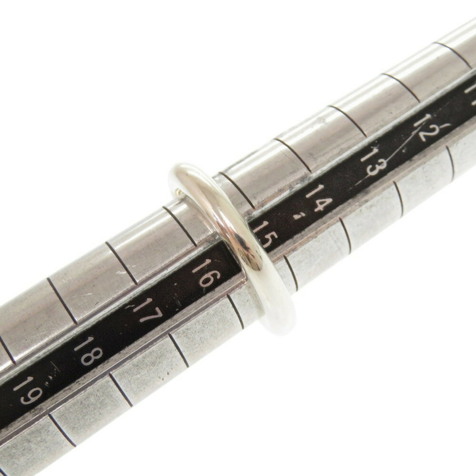 Silver Ring Band Hermes 925 - 8