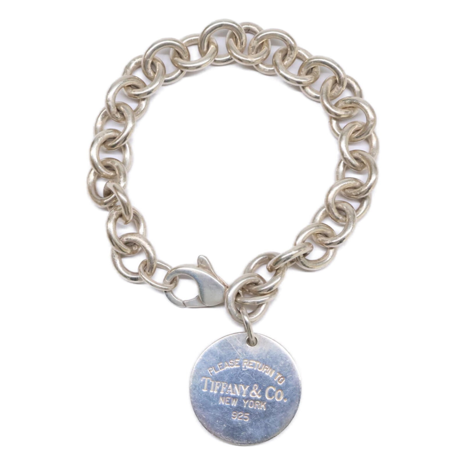 Charm bracelet silver 925: Charm bracelet silver 925 Silver 925 Charm Bracelet, 19cm in length. This charm bracelet features sterling silver material and bears a signature. Made from high-quality silver, it offers a touch of
