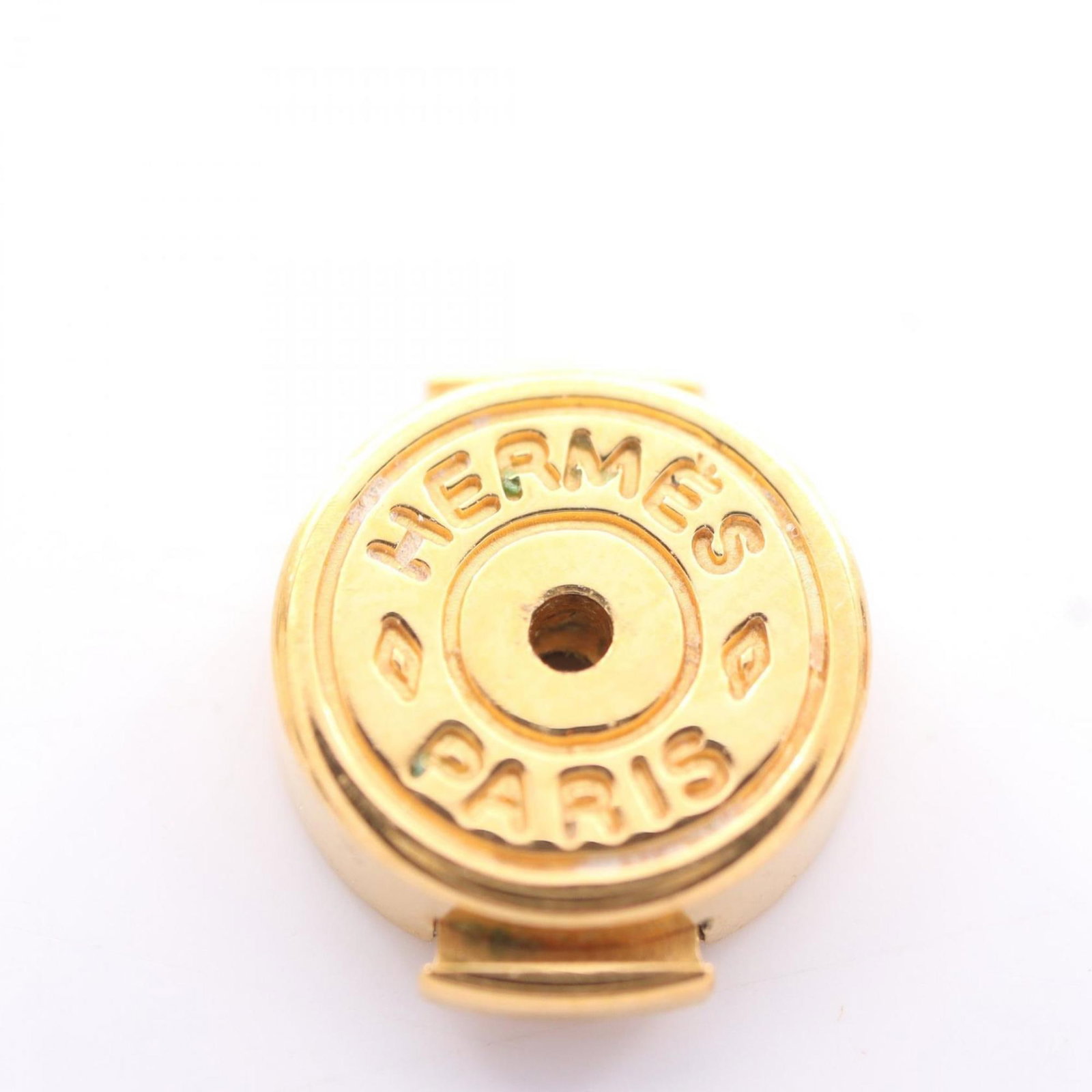 Hermes Stud Earrings Gold Plating - 3