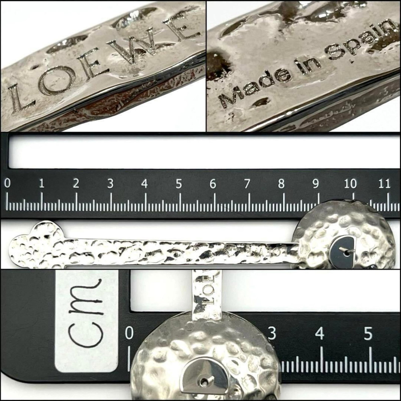 Loewe stud earrings metal - 8